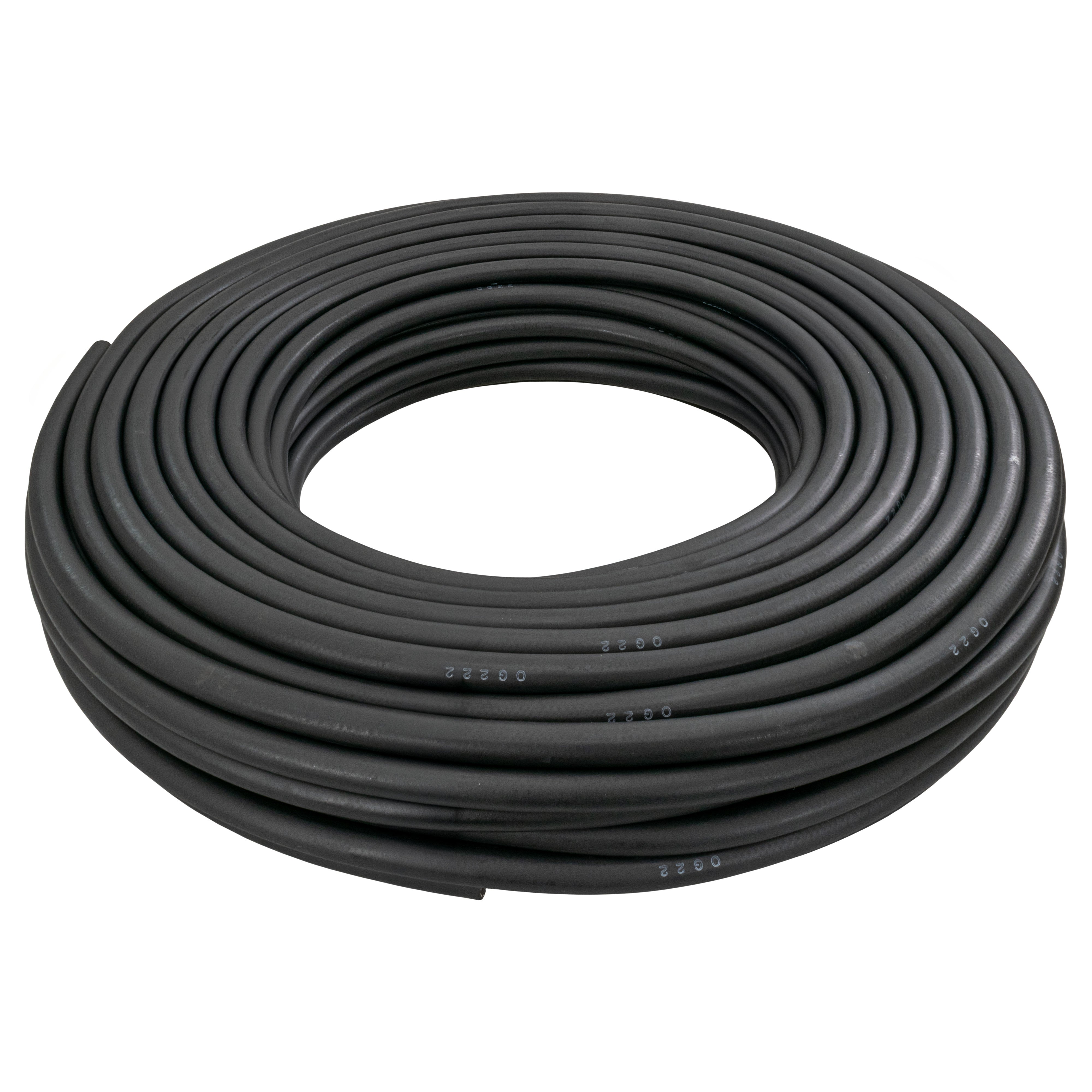 Rubber 10mm Braided Fuel, Oil Hose SAE J30 R6