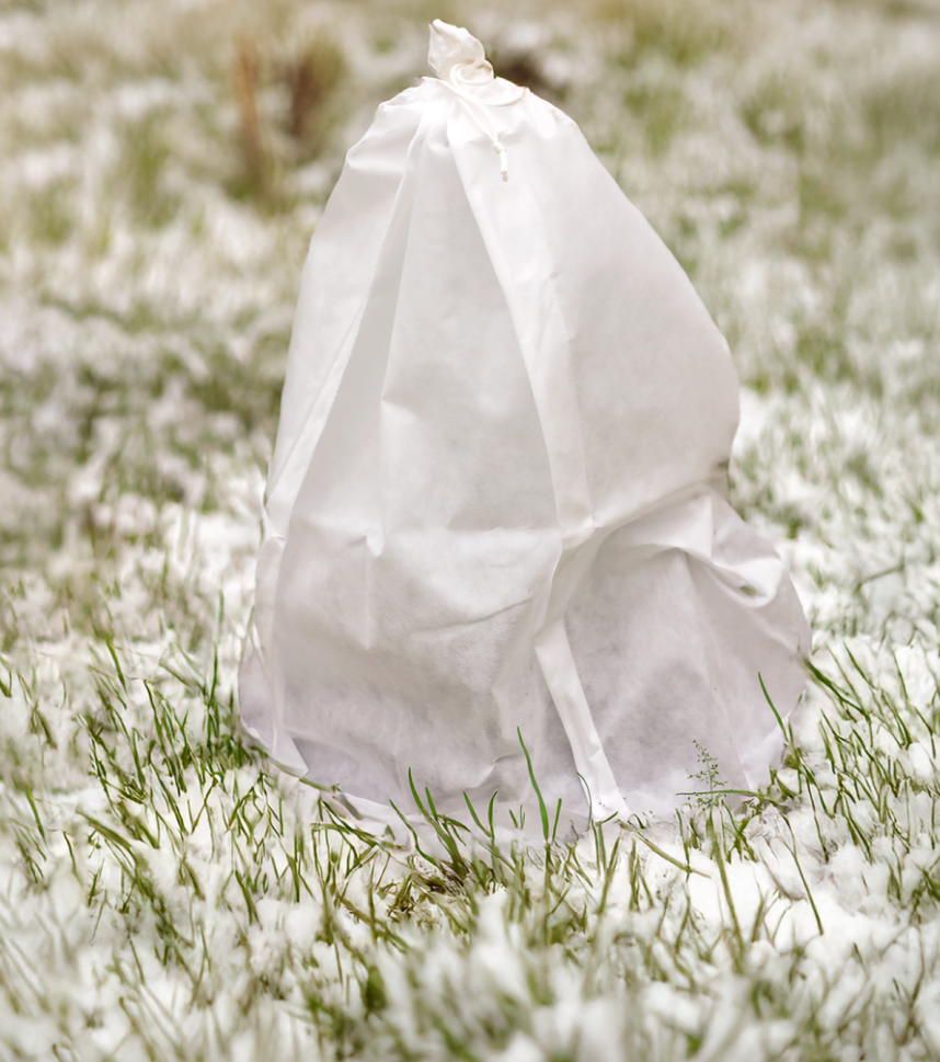 Protective Plant Cover, 50gsm Sleeve, Diameter: 89cm, Size: 1.4m x 10m