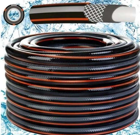 Garden Hose Pipe Black/Orange Carbon Plus