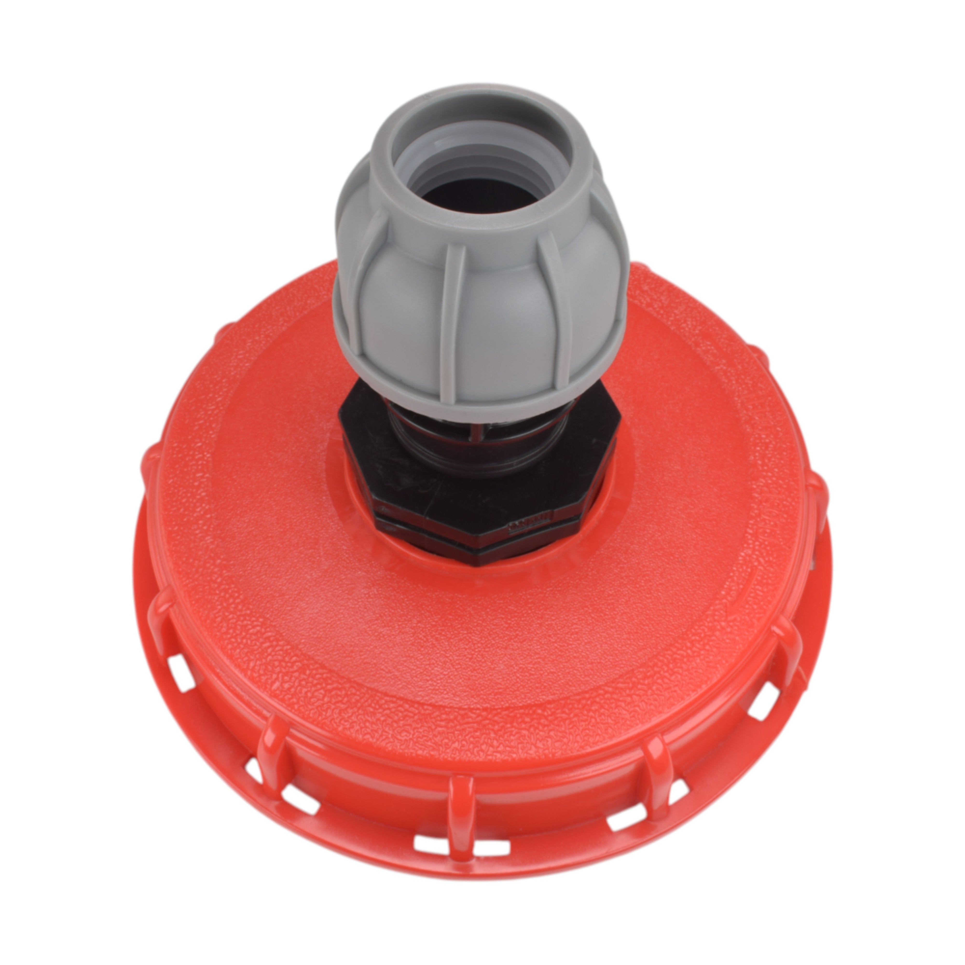 IBC 6-inch Cap Kit with 25mm MDPE Straight