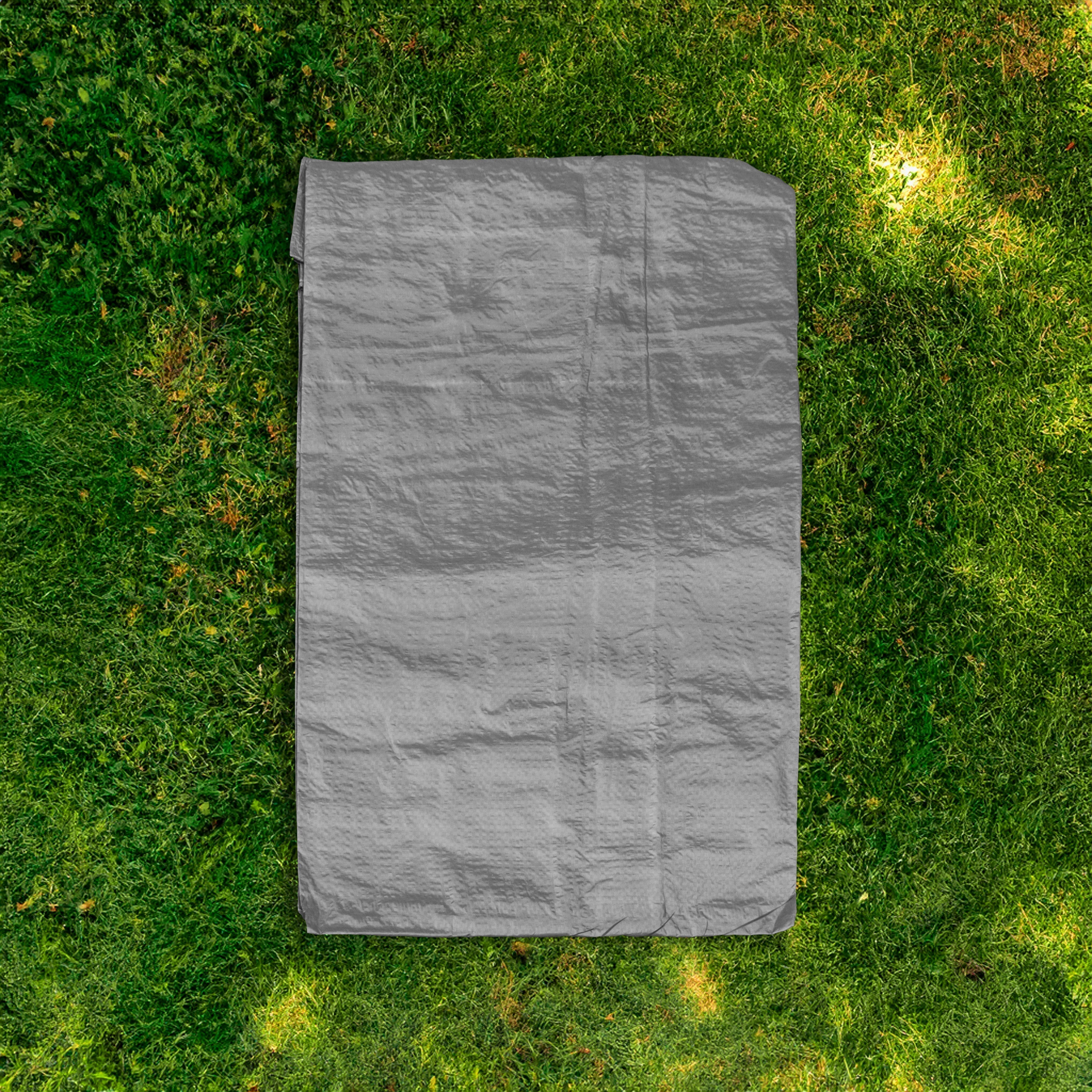 Gray S-Grade Tarpaulin 3m x 3m