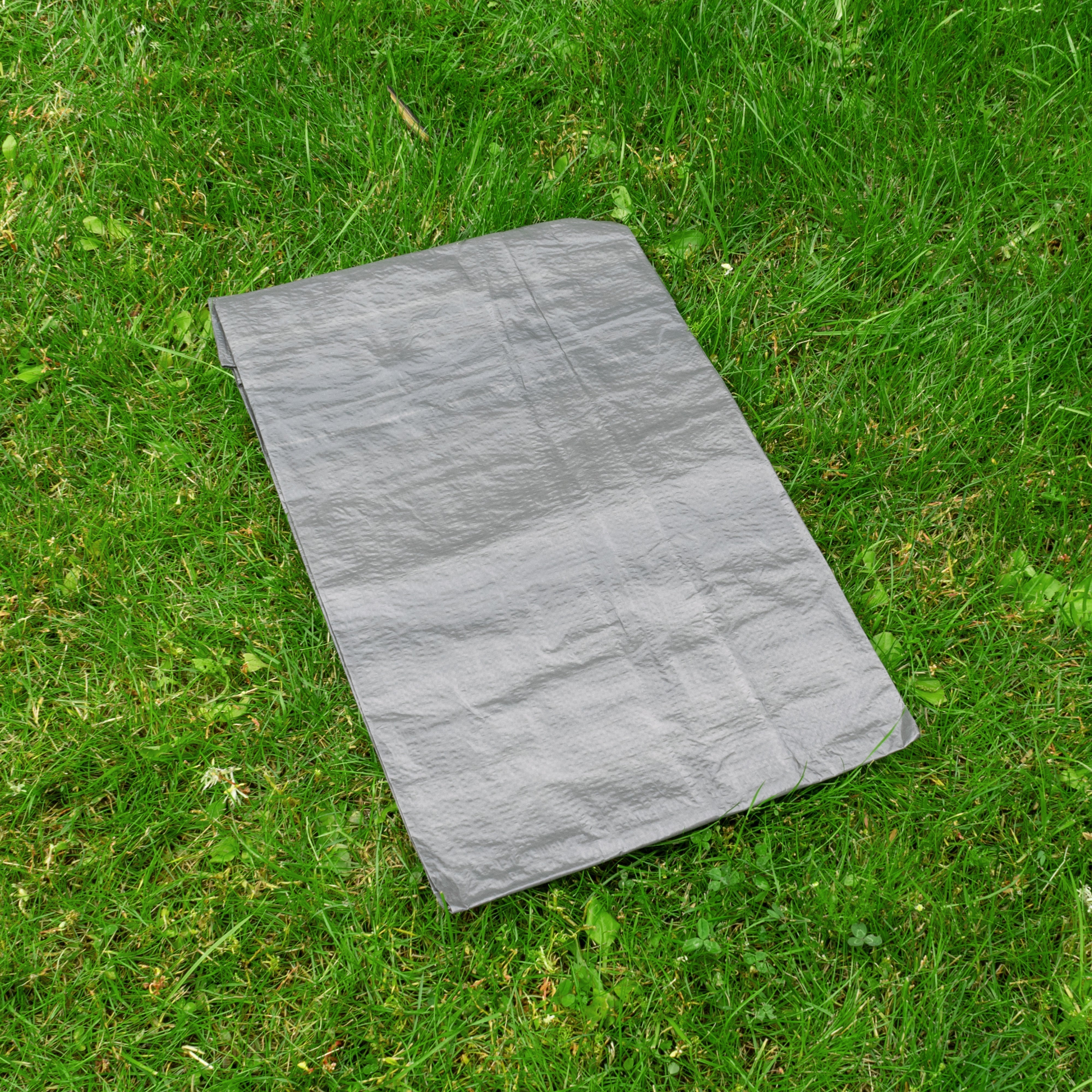 Gray S-Grade Tarpaulin 2m x 4m
