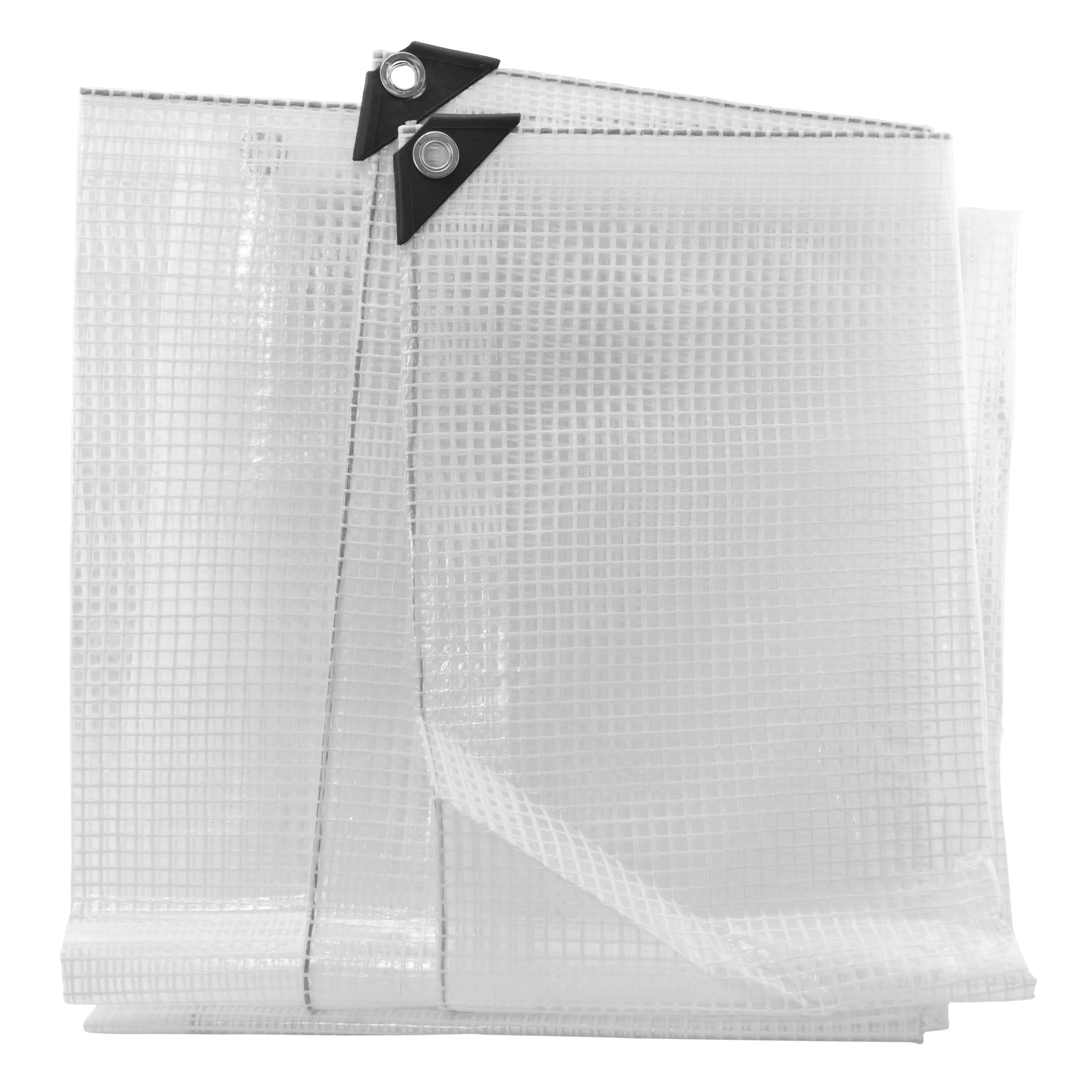 Clear M-Grade Tarpaulin 1.5m x 2m