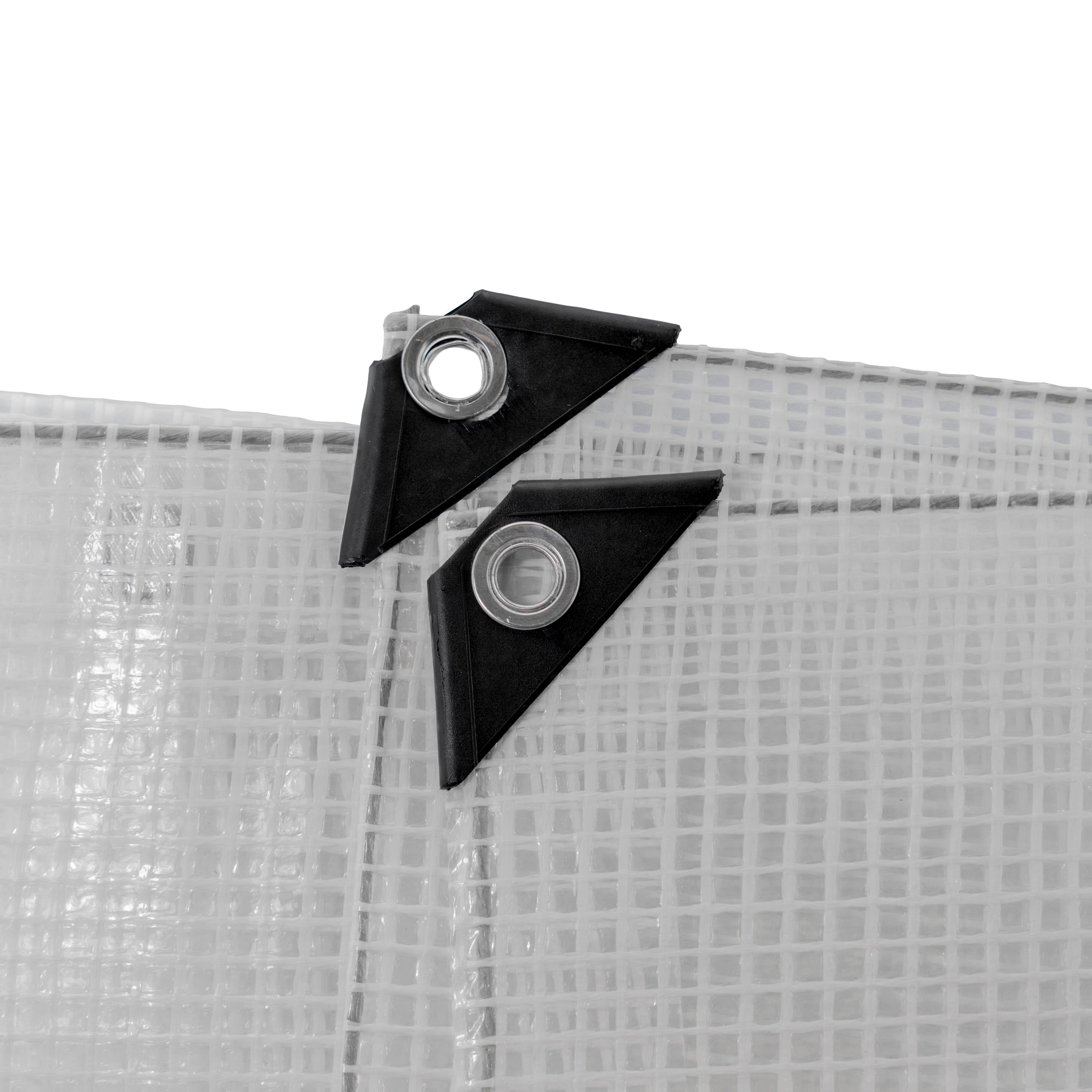 Clear M-Grade Tarpaulin 6m x 6m