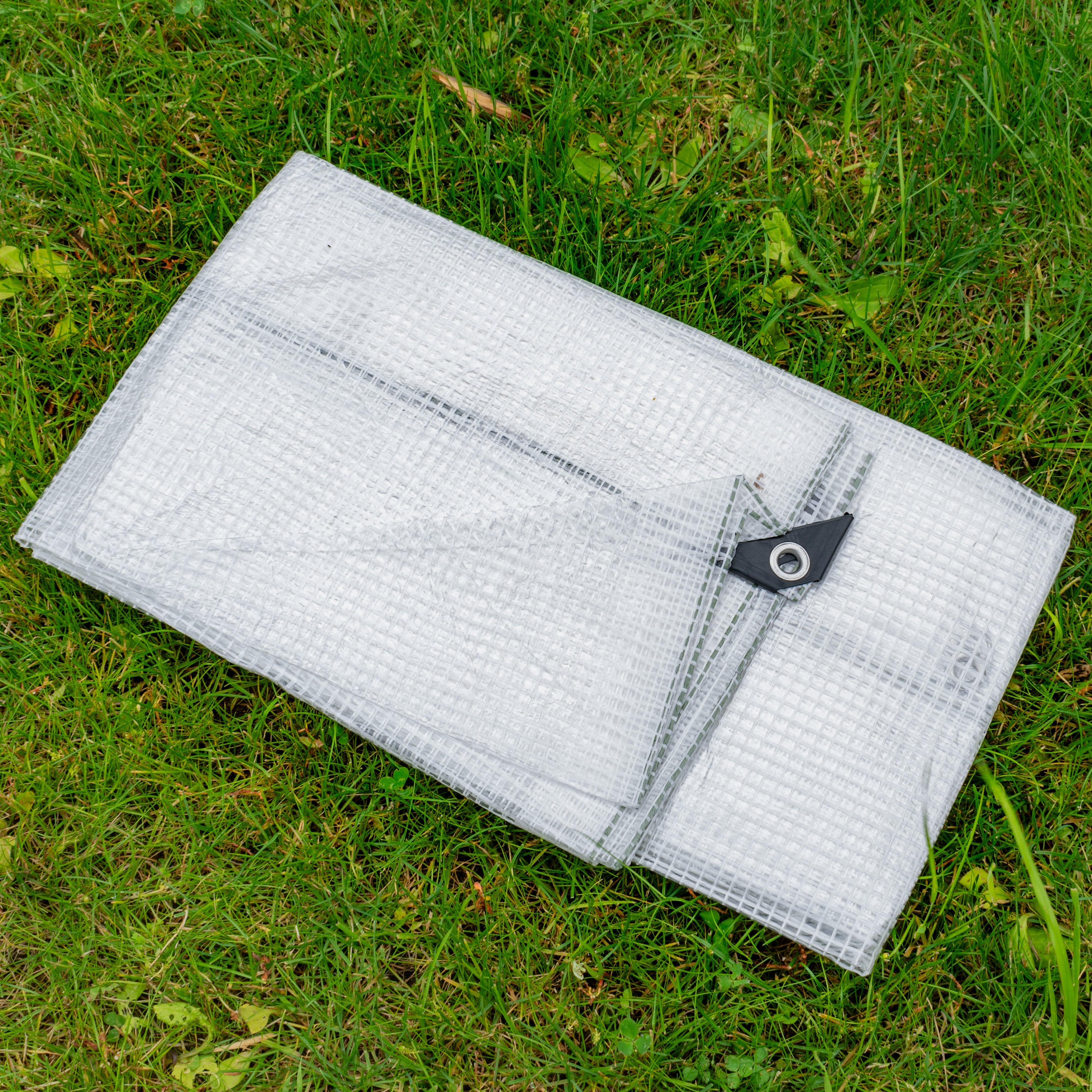 Clear M-Grade Tarpaulin 10m x 12m