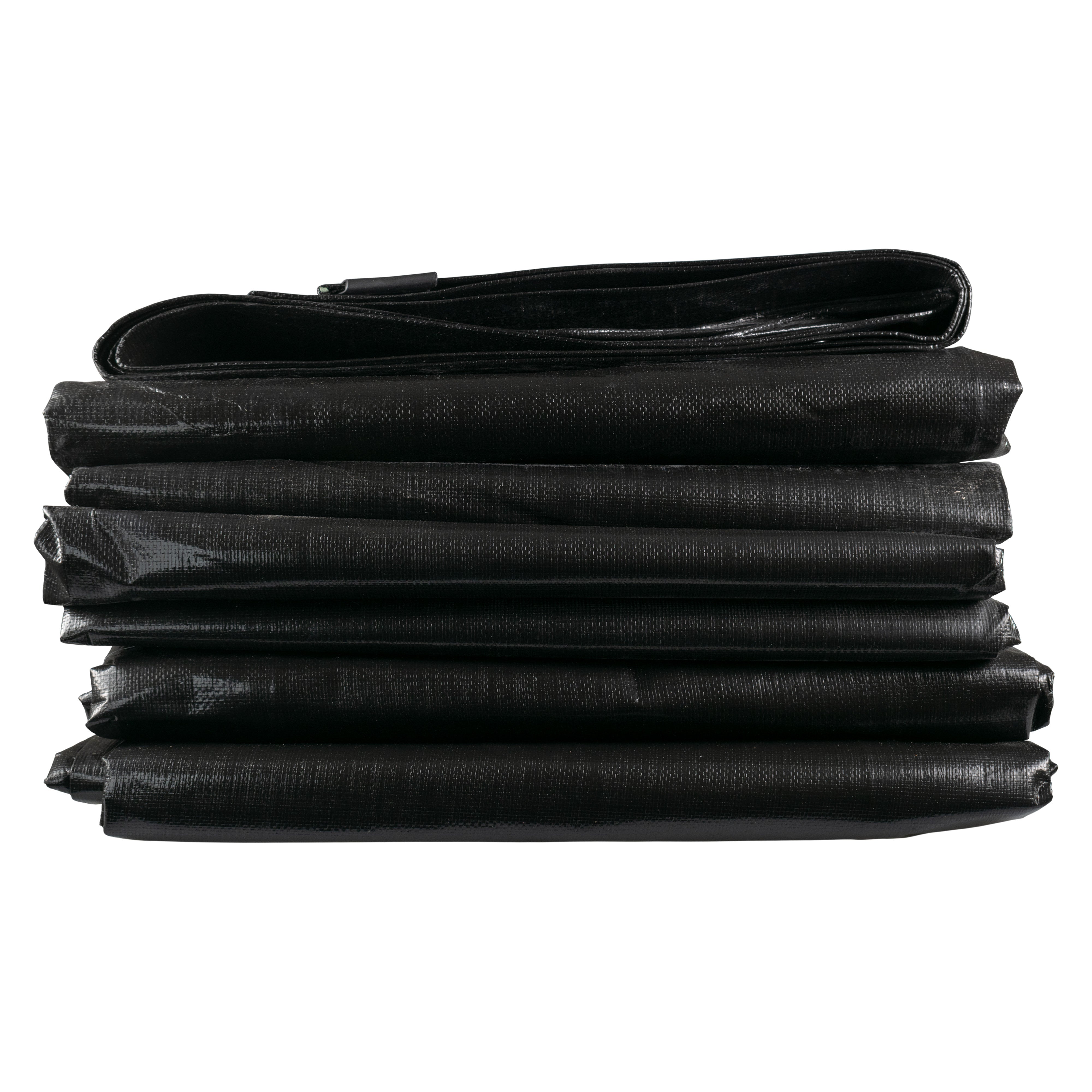Black/Silver L-Grade Tarpaulin 1m x 1m