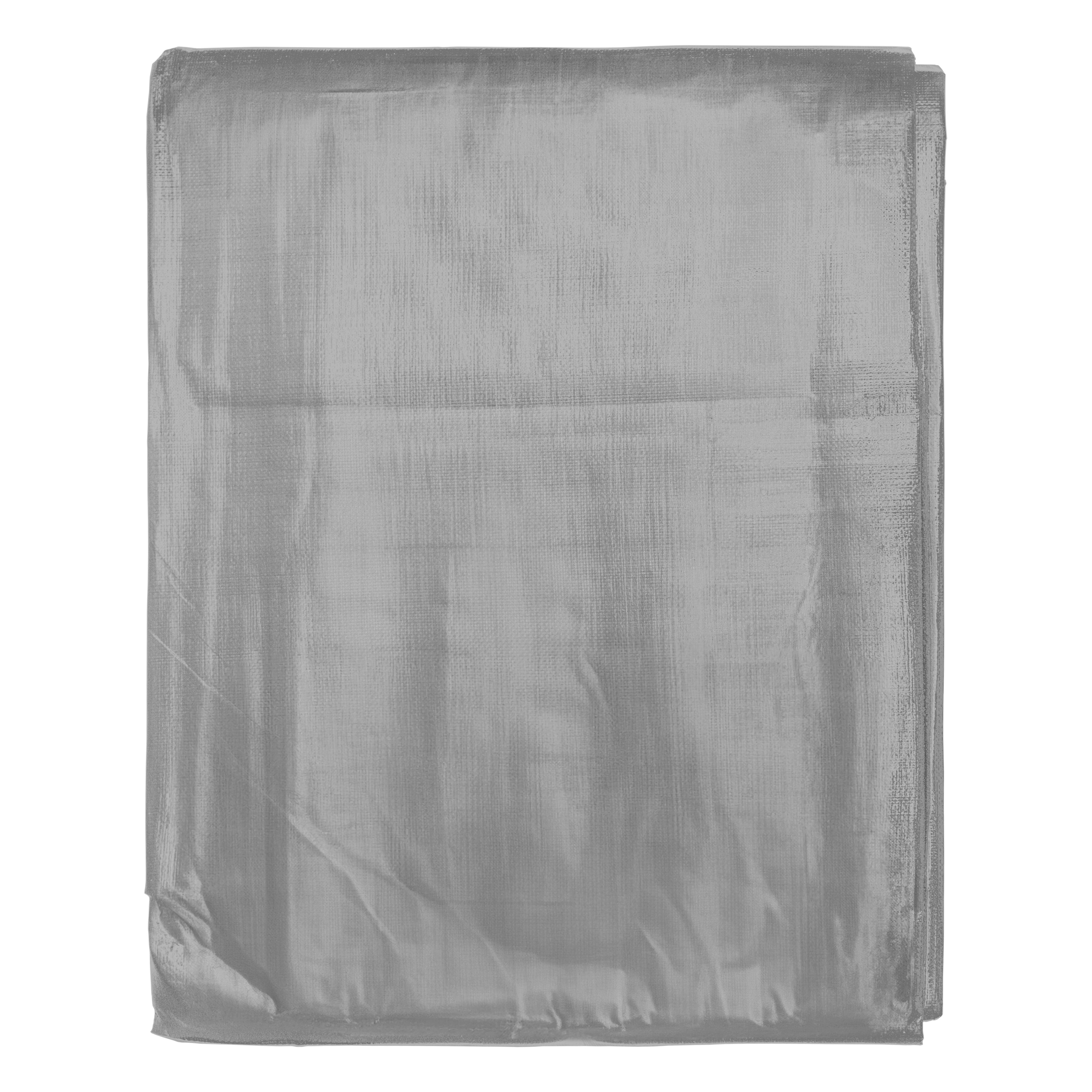 Silver XL-Grade Tarpaulin 2m x 4m
