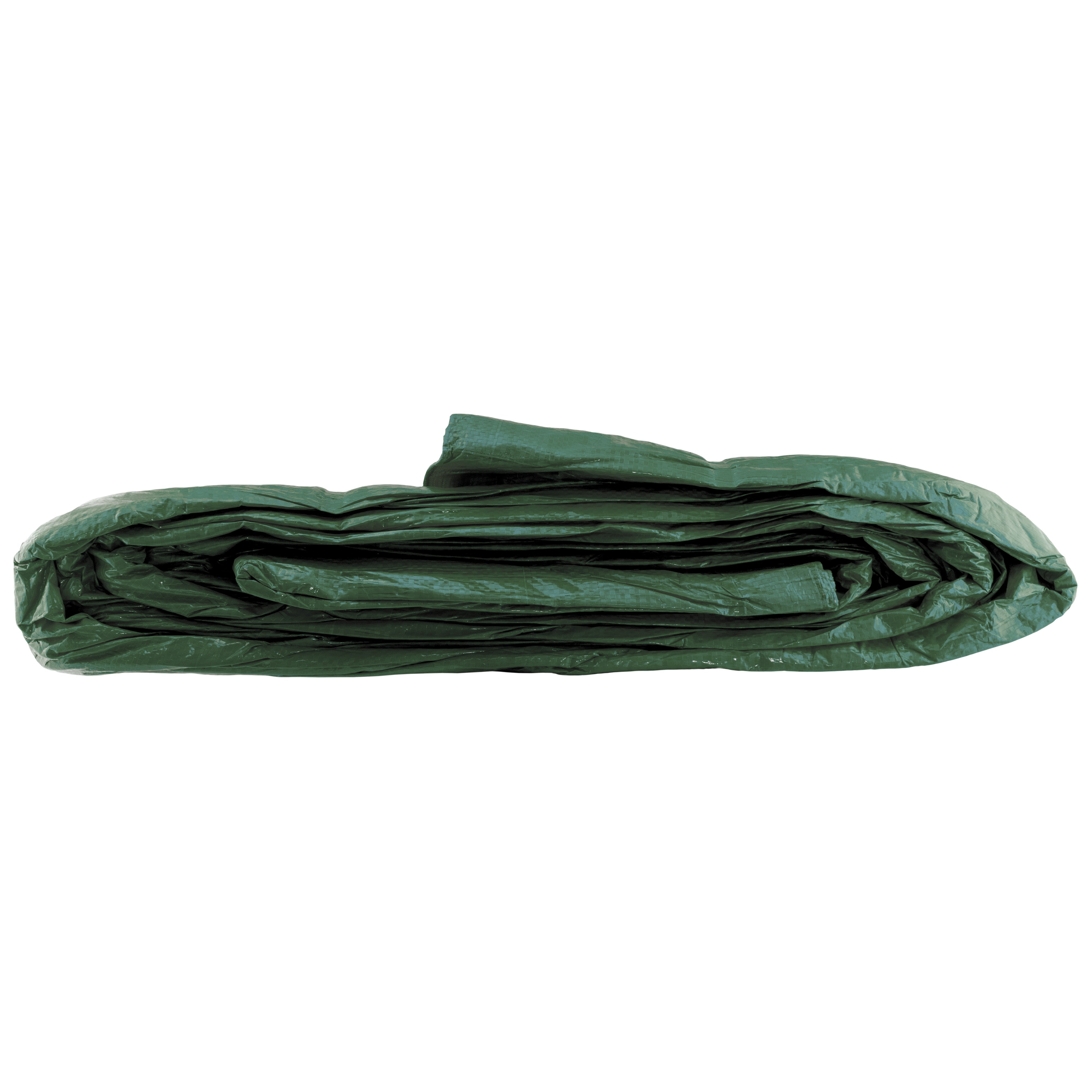 Green S-Grade Tarpaulin with 10 Metres of 8mm Bungee Rope