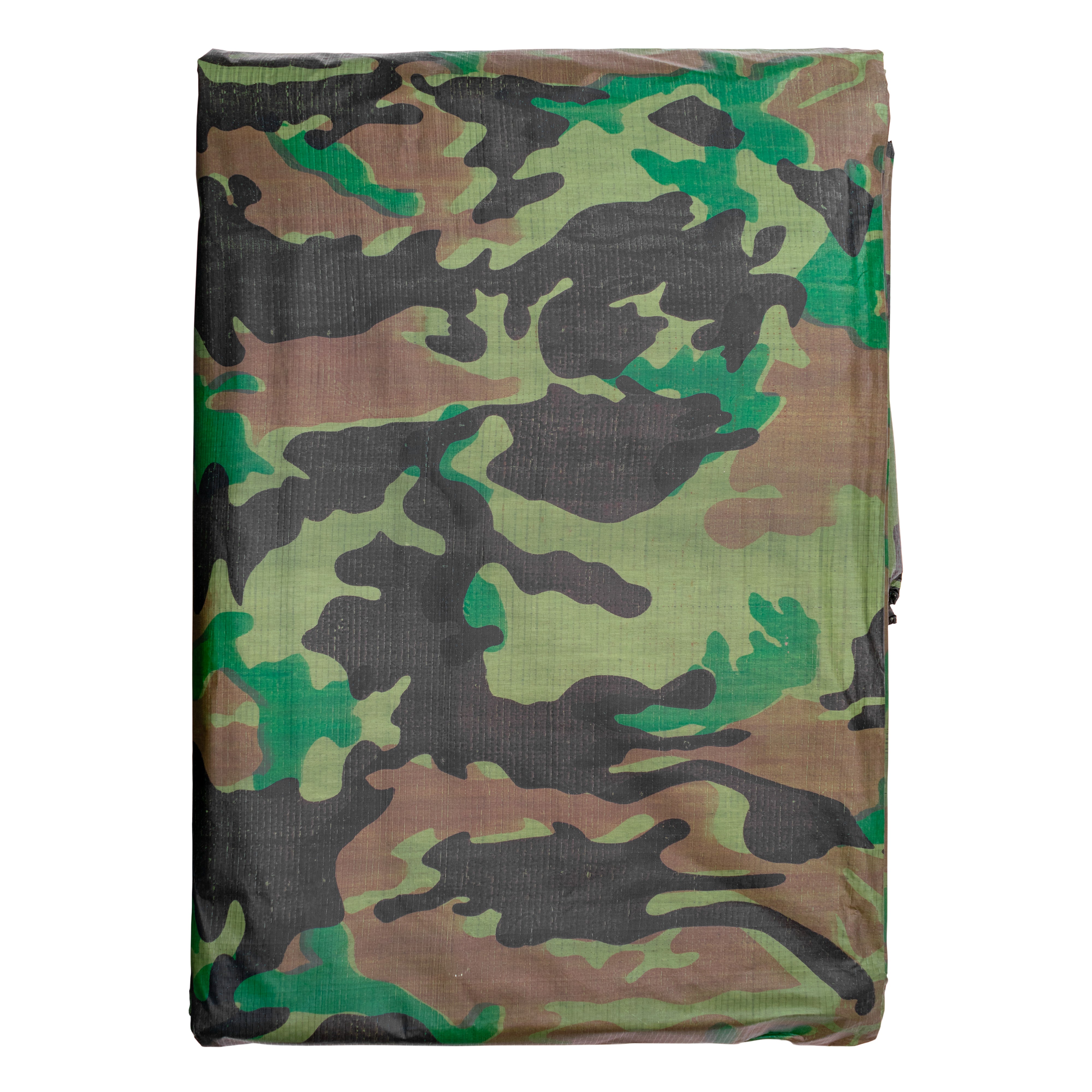 Camouflage M-Grade Tarpaulin 1m x 1m