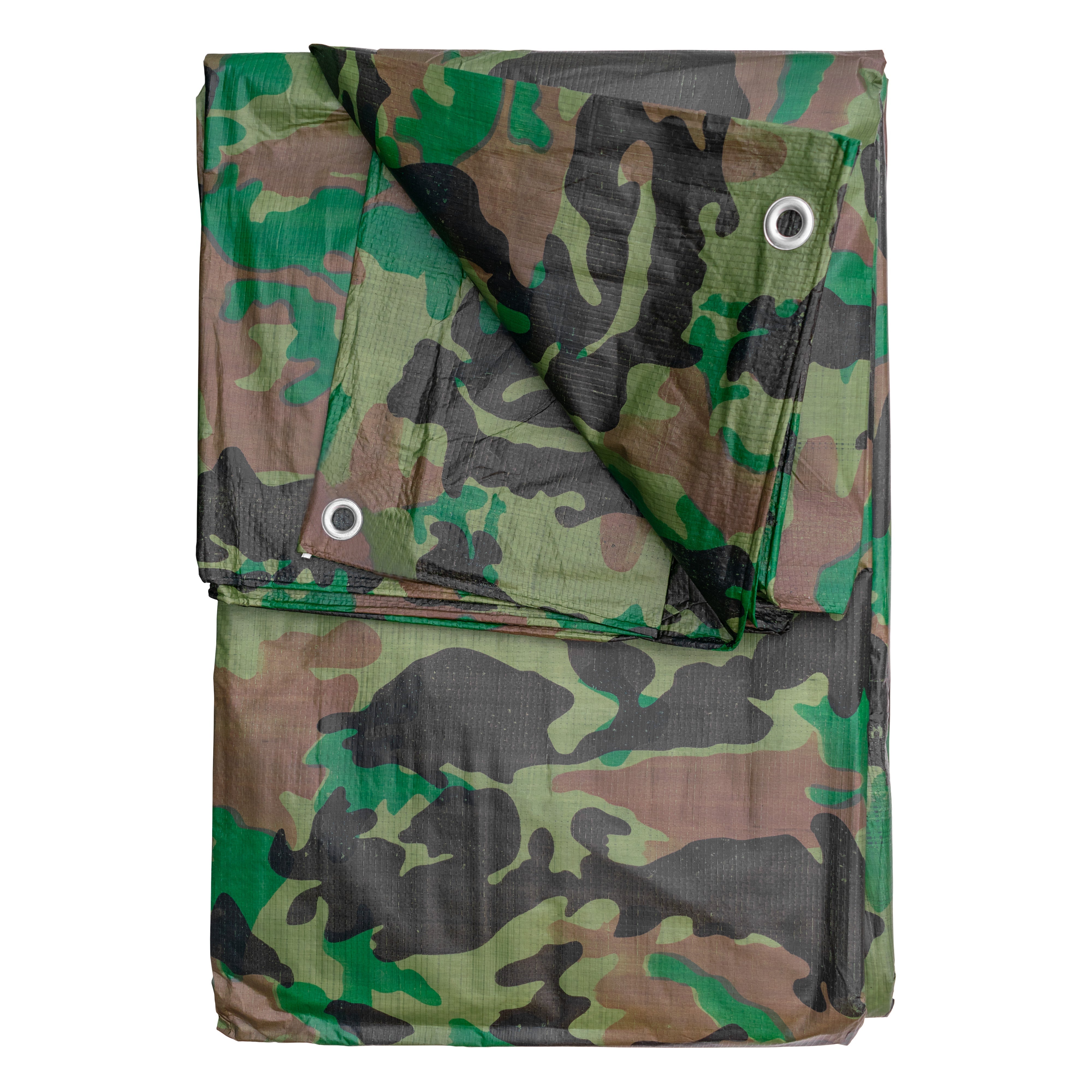 Camouflage M-Grade Tarpaulin 3m x 5m