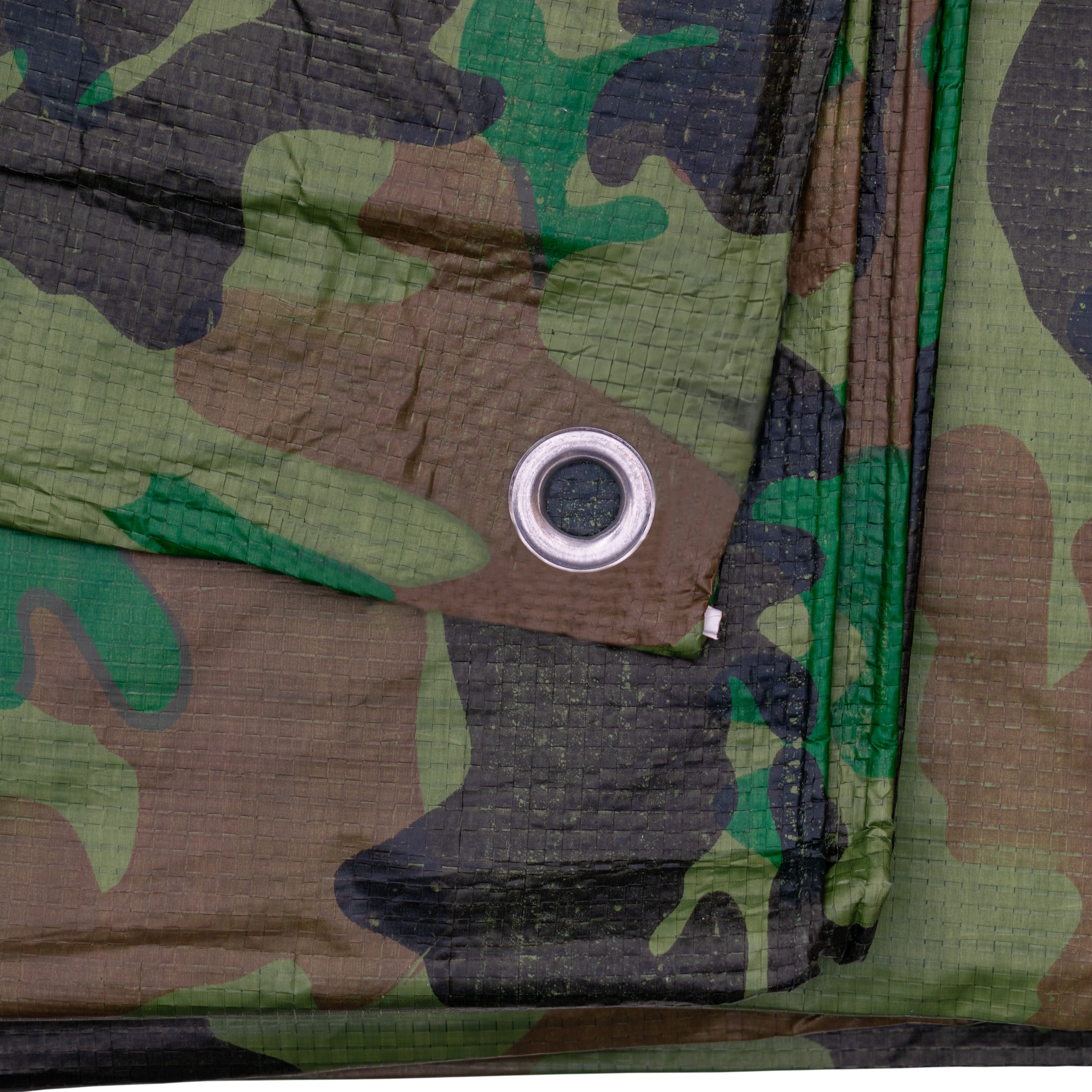 Camouflage M-Grade Tarpaulin 4m x 5m