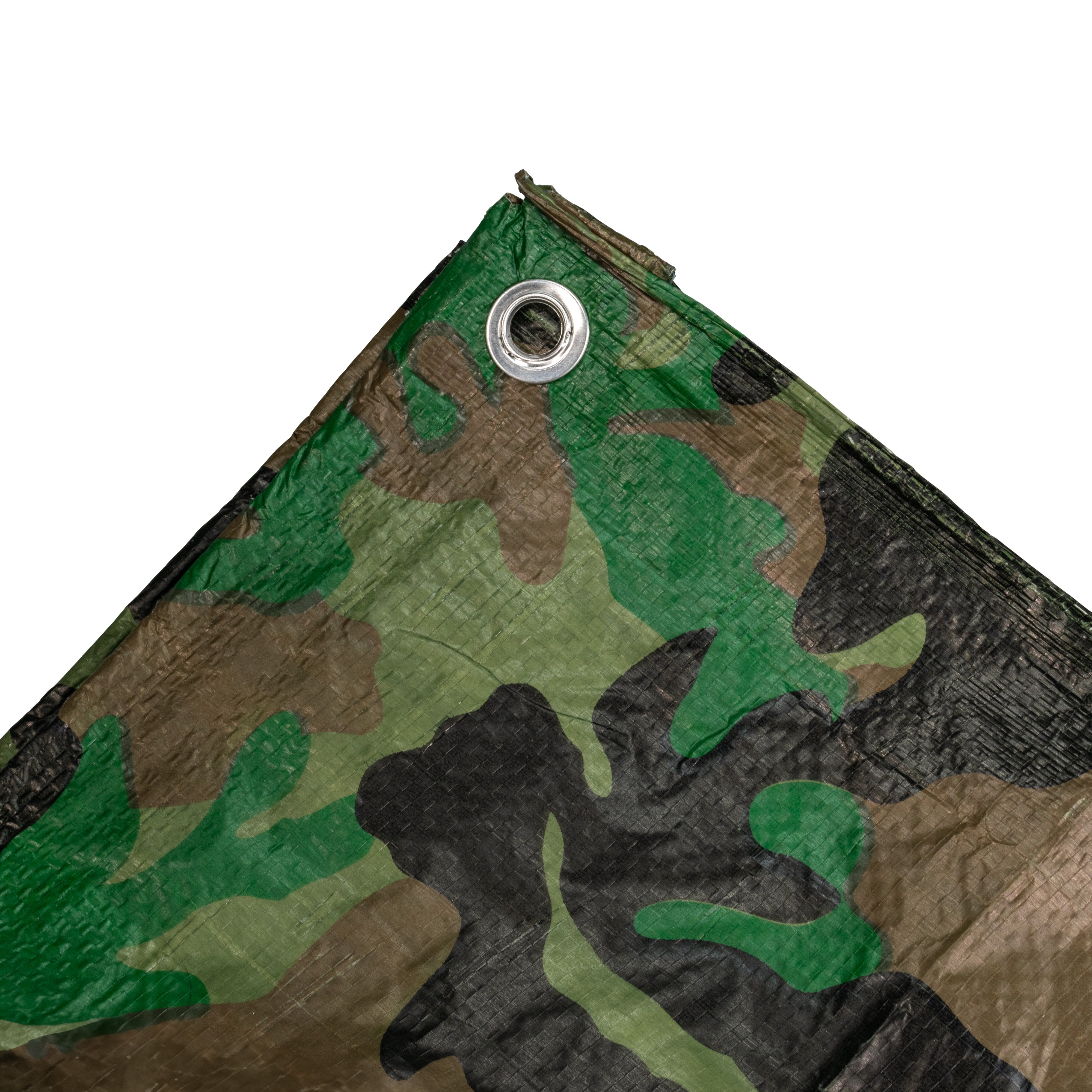 Camouflage M-Grade Tarpaulin 2m x 2m