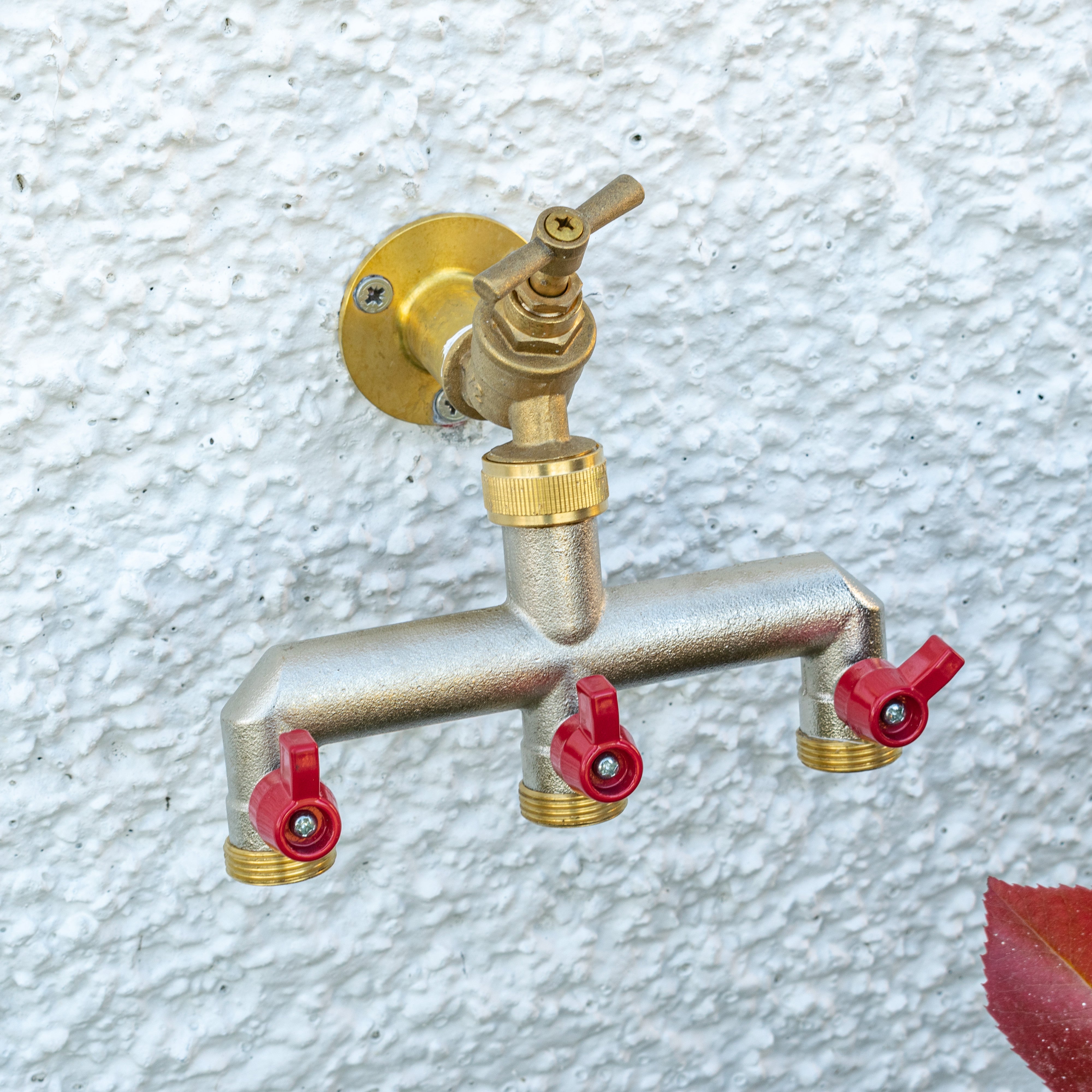 Three Way Tap Splitter Brass 3/4" BSP