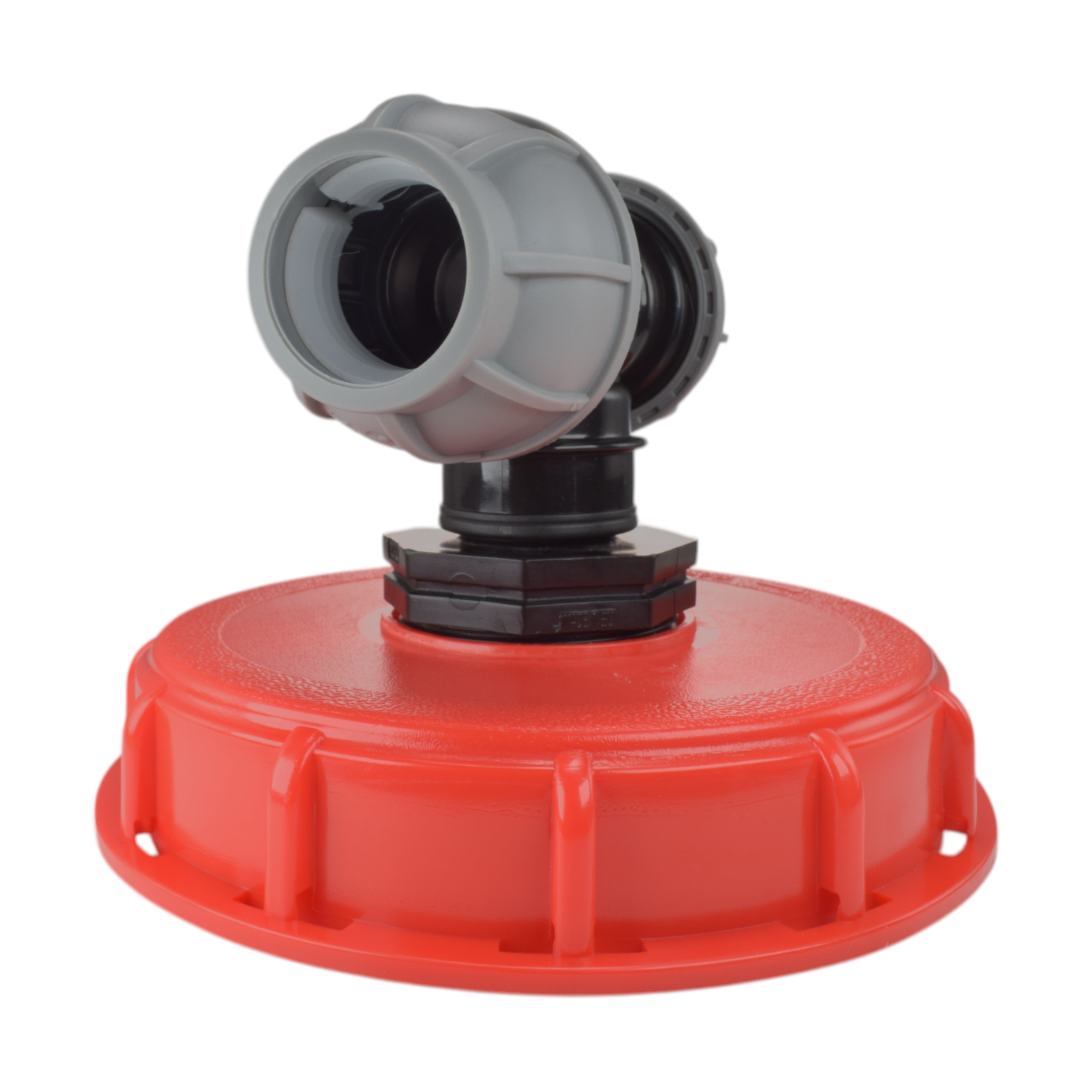 IBC 6-inch Cap Kit with 25mm MDPE Tee