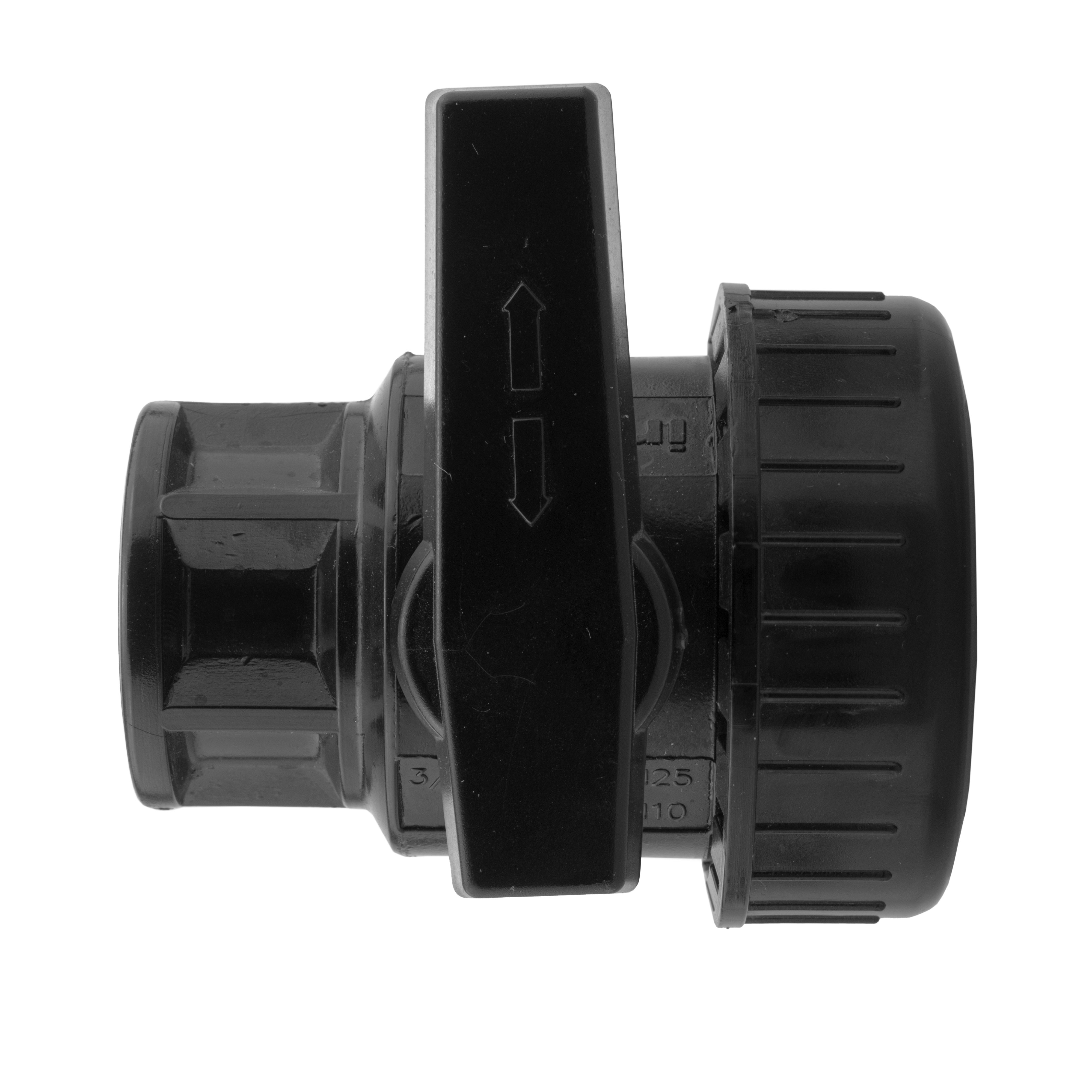 ¾” BSP Water Butt Fitting with ¾” BSPF Full Flow PP Valve