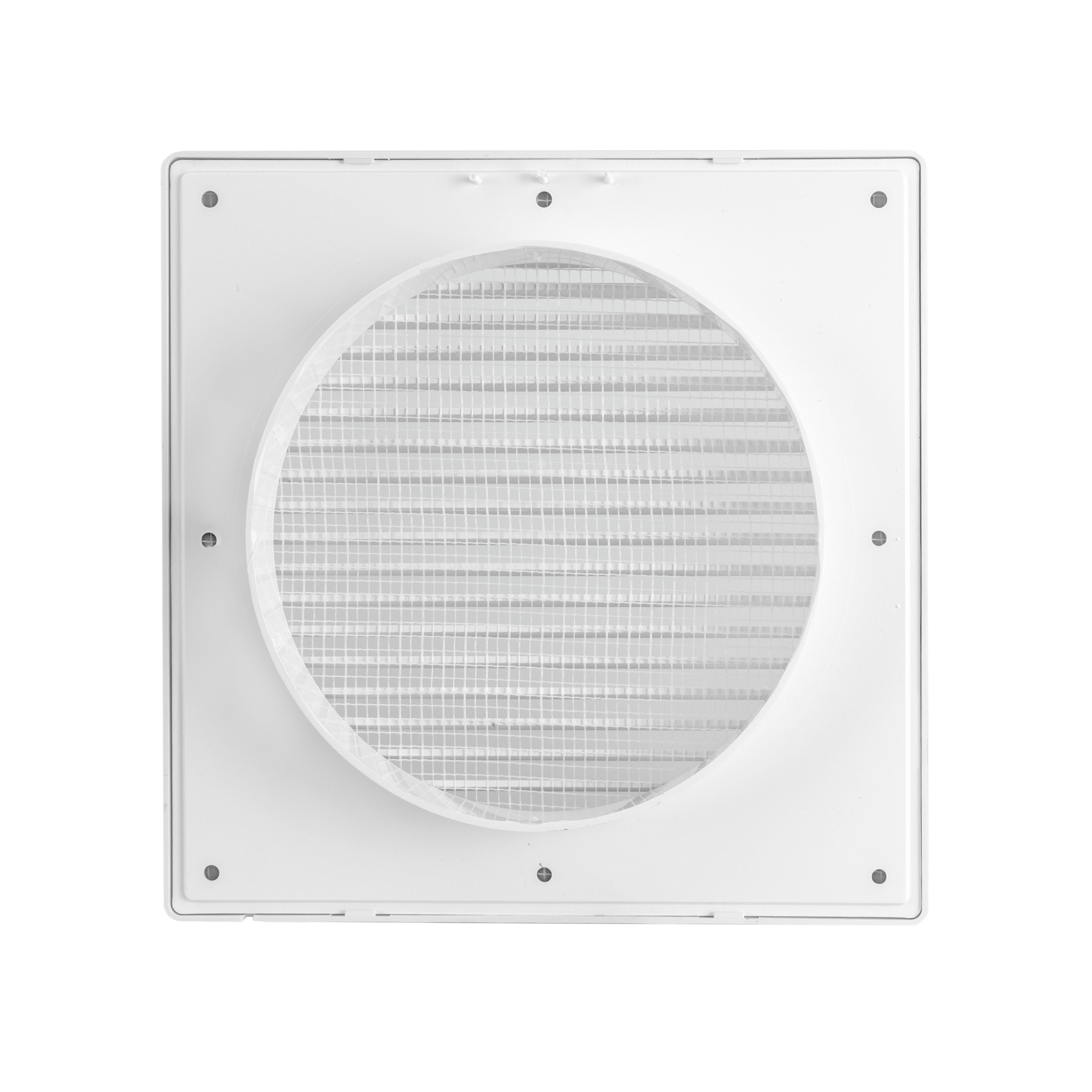 Through Wall Ventilation Kit DL0163 Louvre Vent with White External Vent
