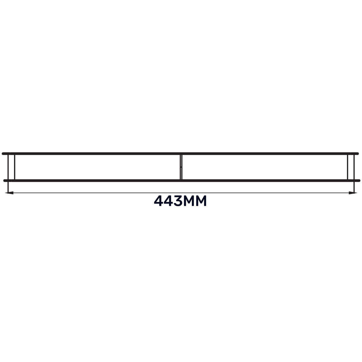 Door Louvre Vent KD 70mm—450mm