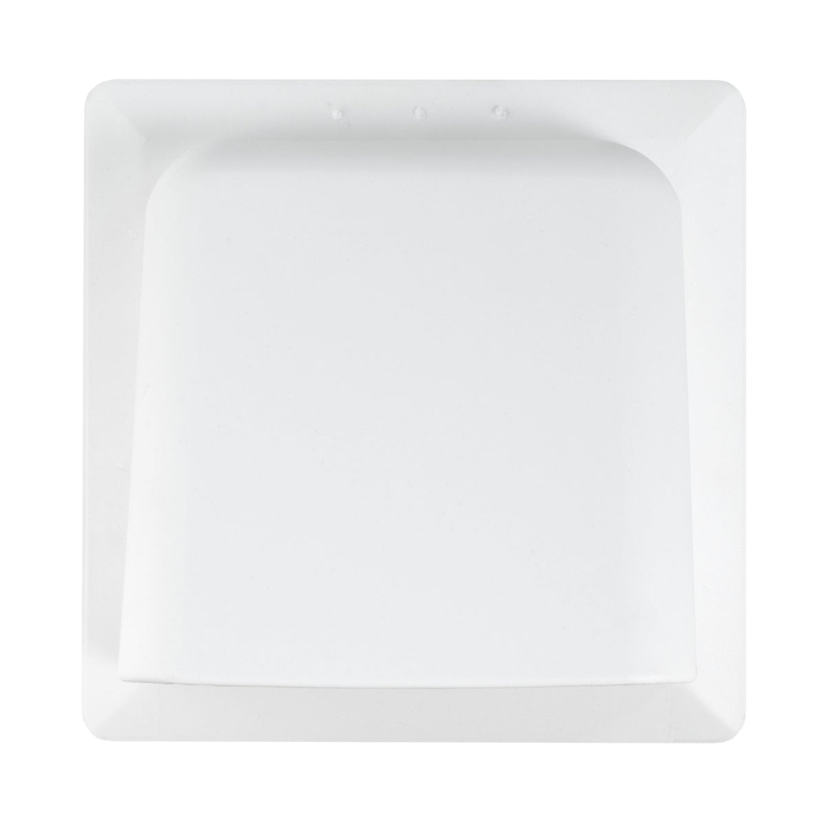 External White Louvre Vent  KRD/100 fi100mm