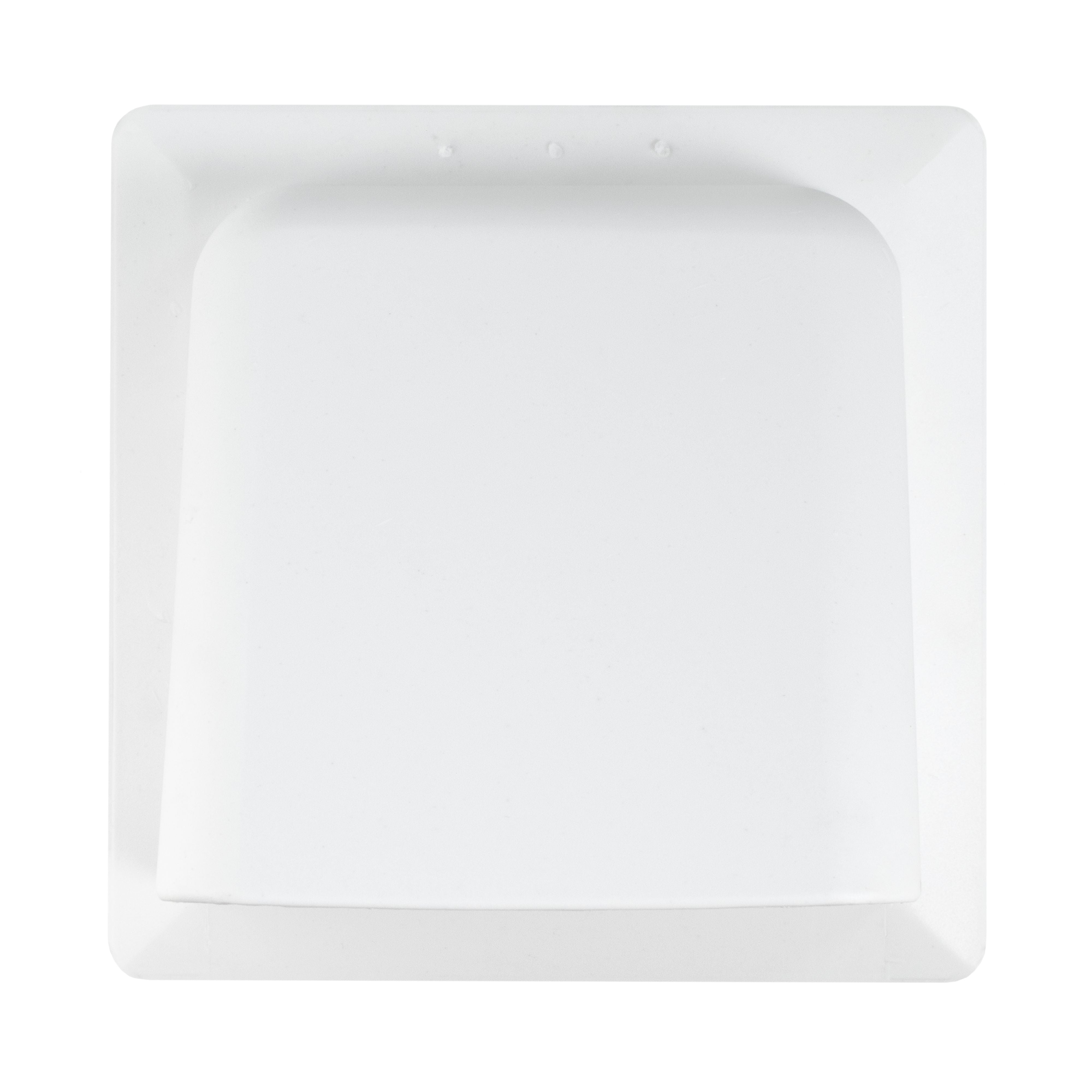 Through Wall Ventilation Kit RICO Timer Switch Fan with White External Vent
