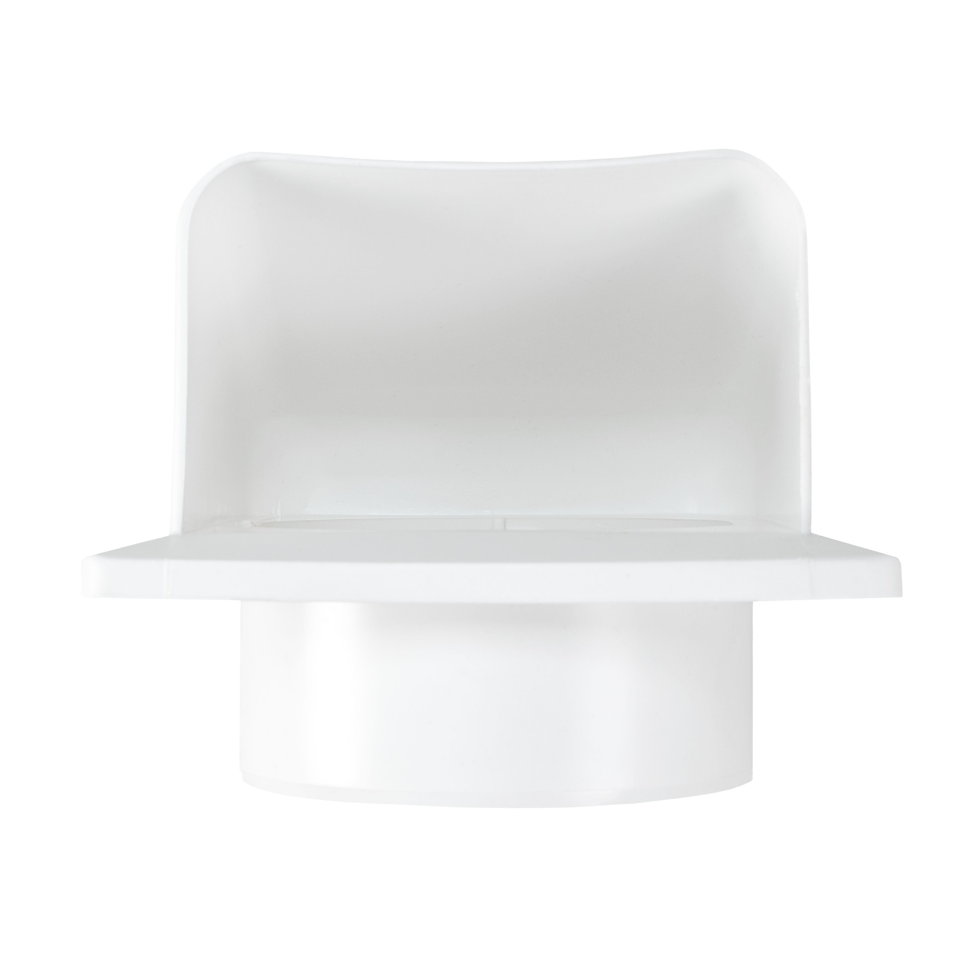 Through Wall Ventilation Kit DL0163 Louvre Vent with White External Vent