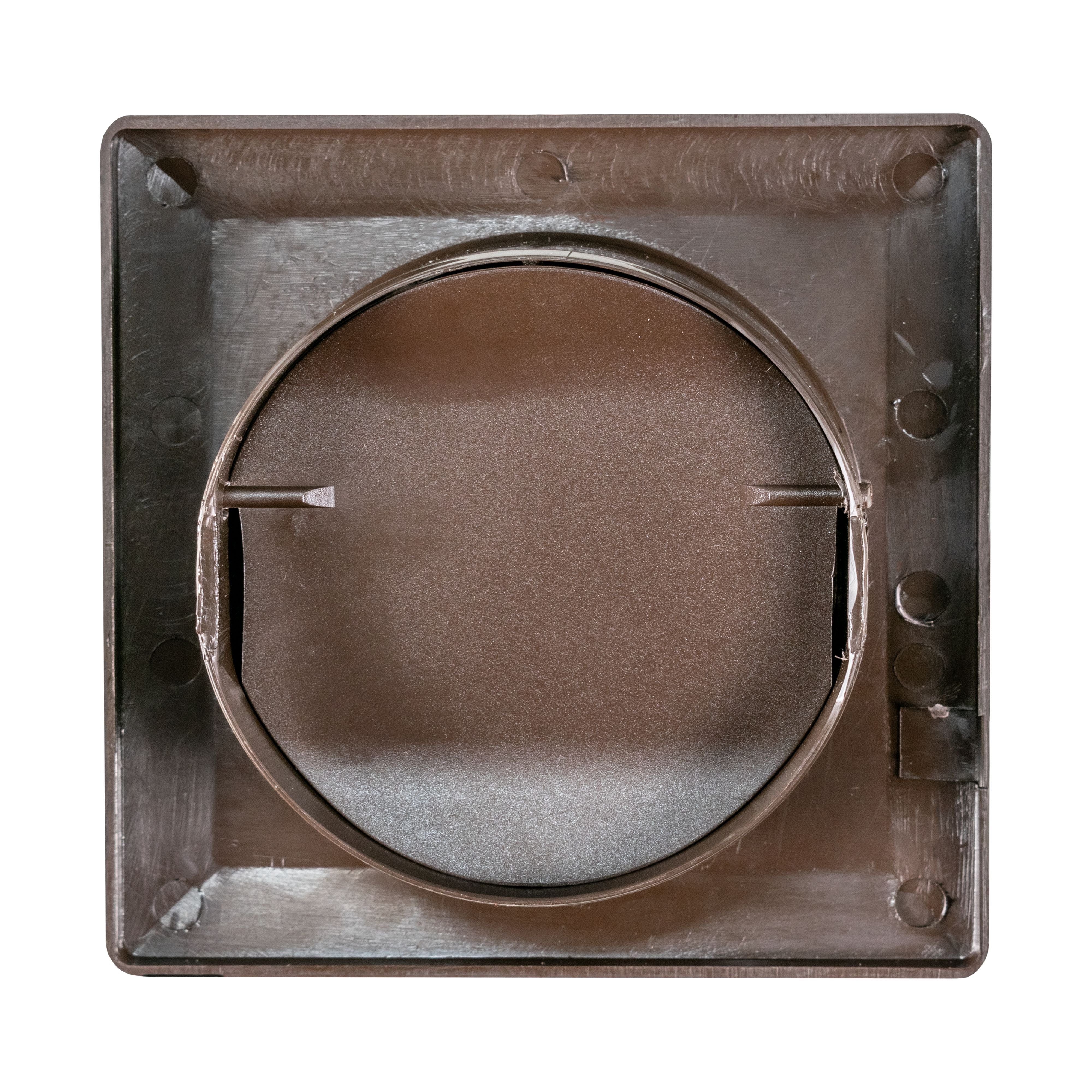 Through Wall Ventilation Kit RICO Timer and Humidistat Fan with Brown External Vent