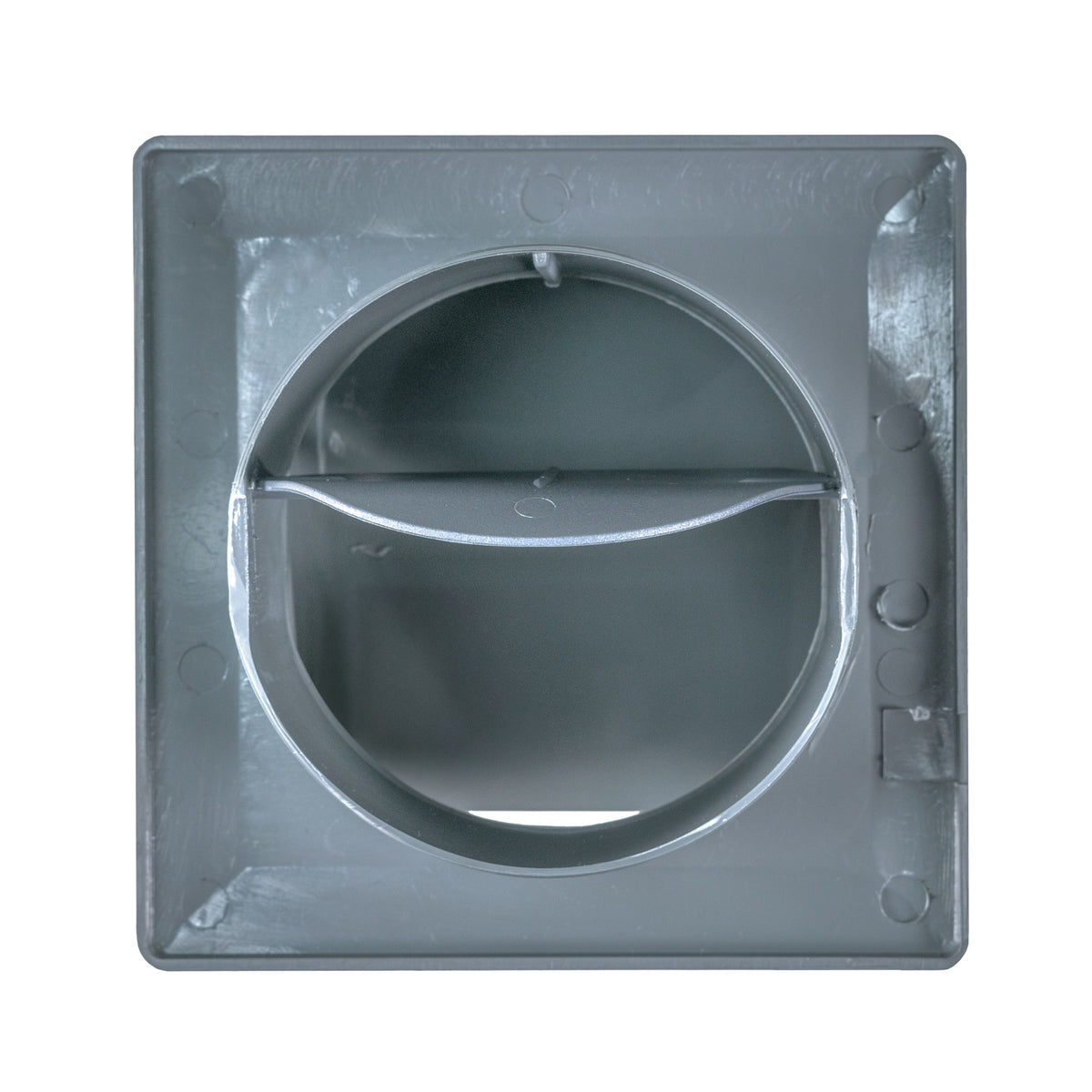 External Graphite Louvre Vent KRD/100G fi100mm