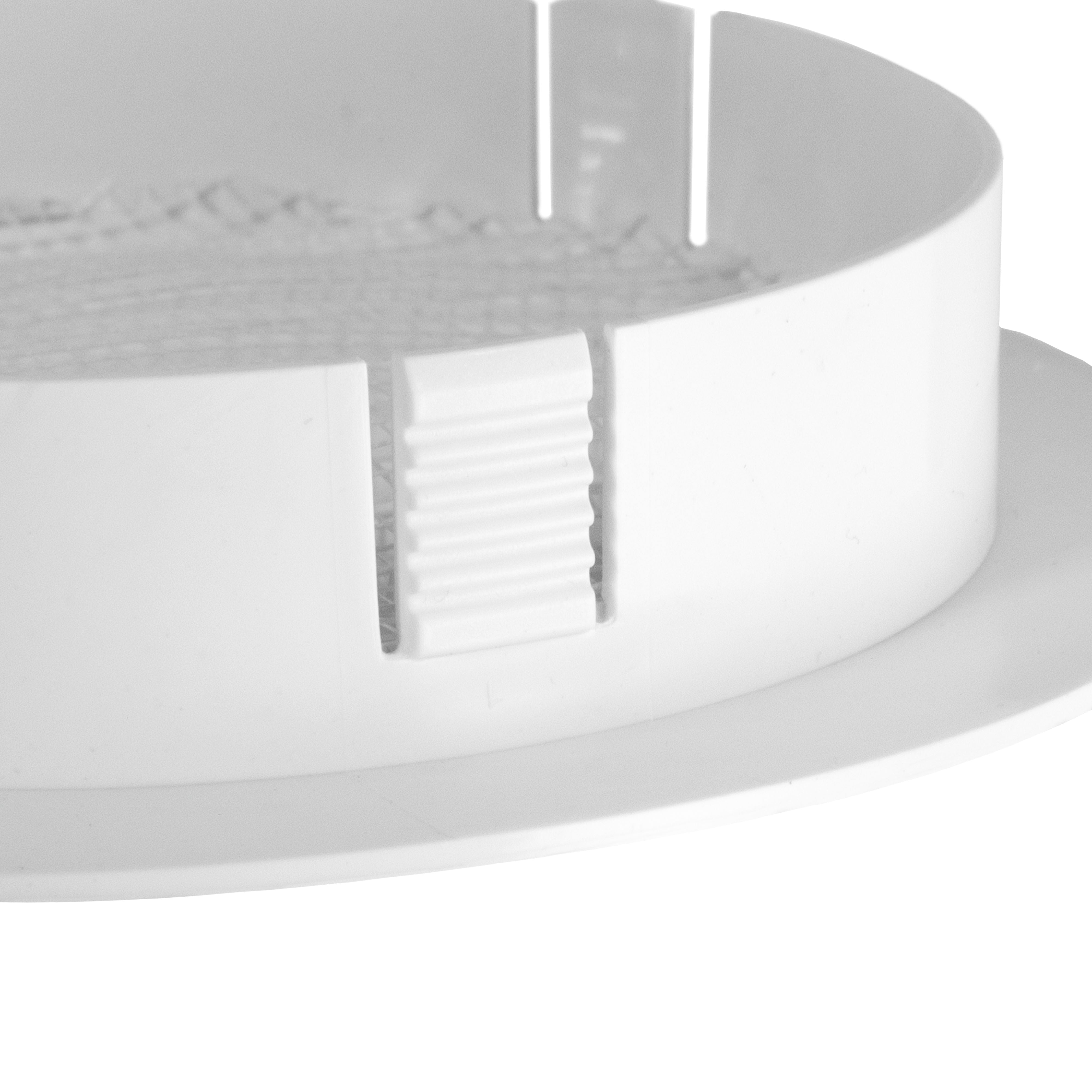 Through Wall Ventilation Kit Round Louvre Vent VC-KRO0184 with Brown External Vent