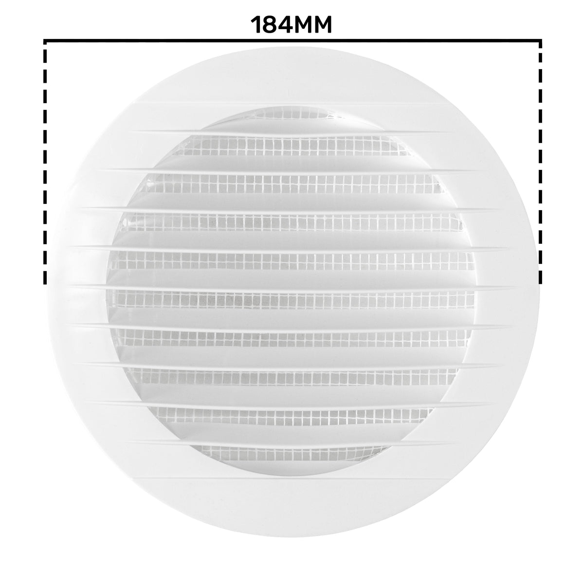 Louvre Vent KRO 150 With Fly Mesh