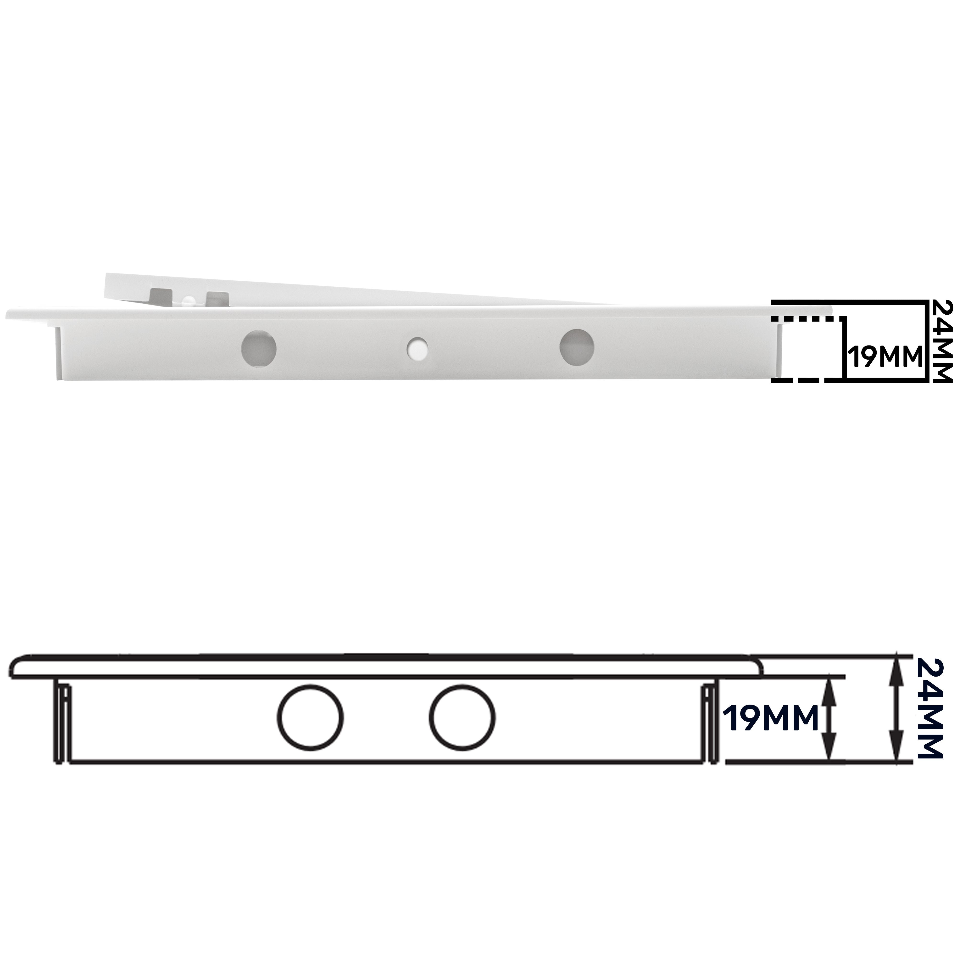 Access Panel Door PP, White 250mm x 250mm