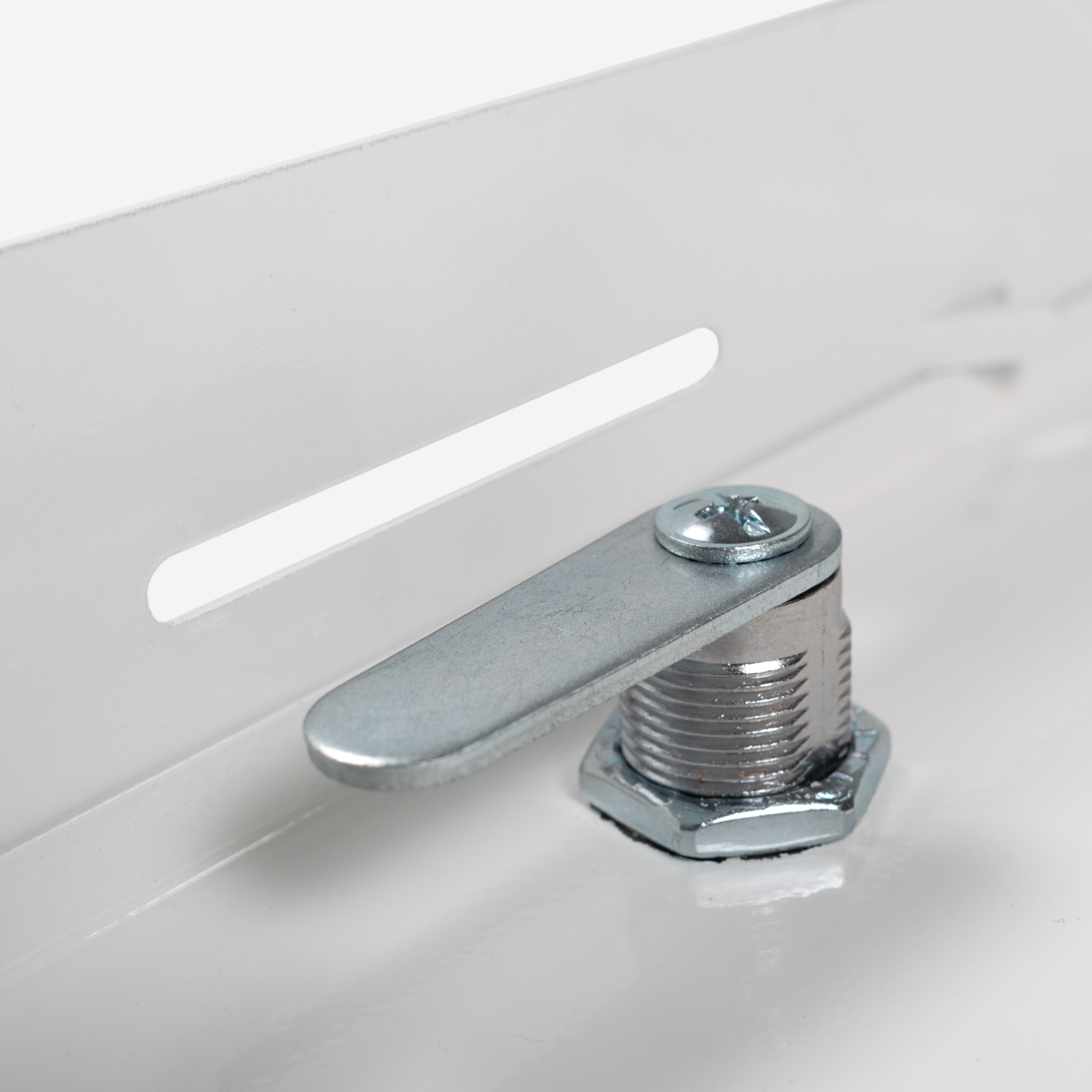 Access Panel Door Metal With Lock, White 150mm x 200mm