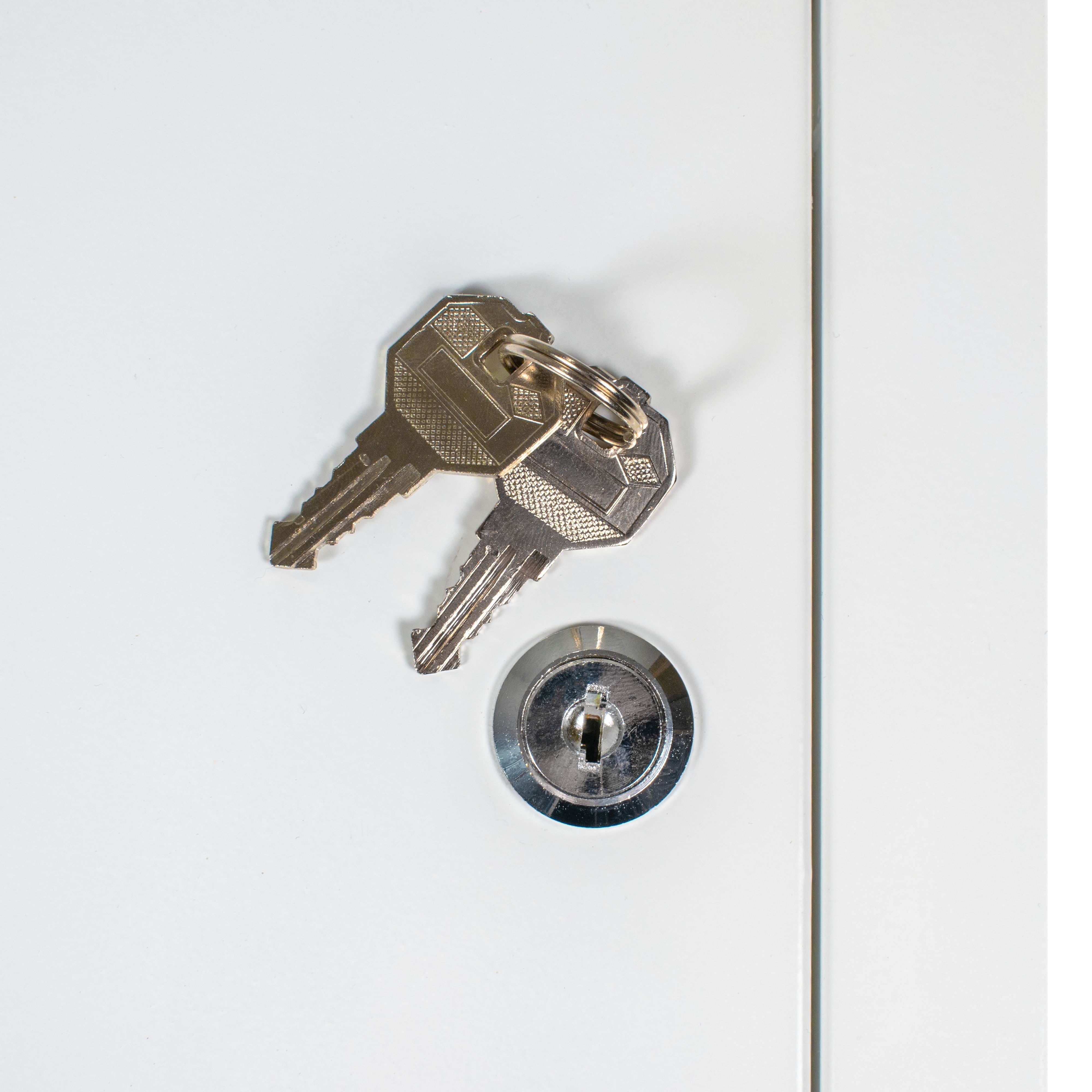 Access Panel Door Metal With Lock, White 250mm x 300mm
