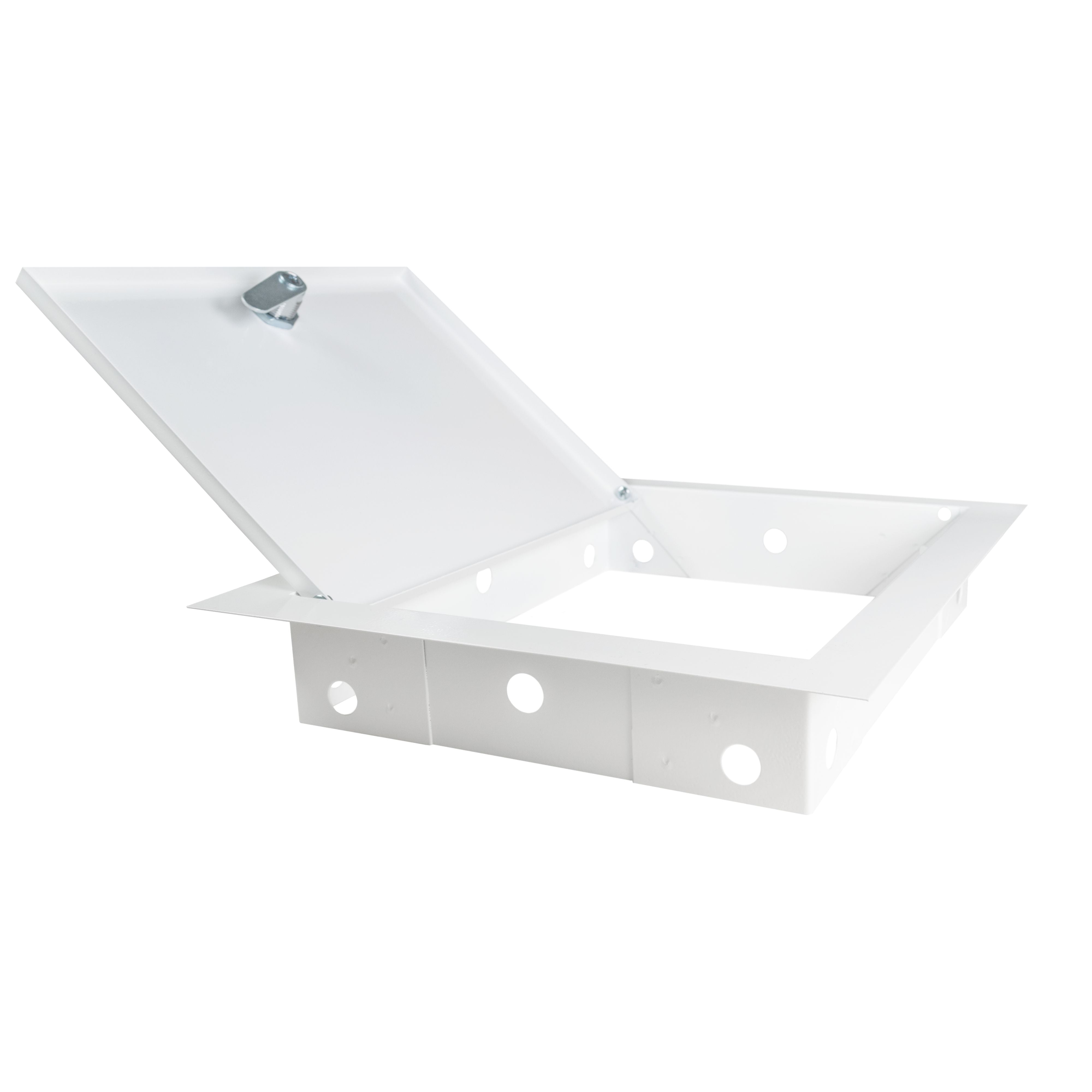 Access Panel Door Metal With Lock, White 250mm x 300mm