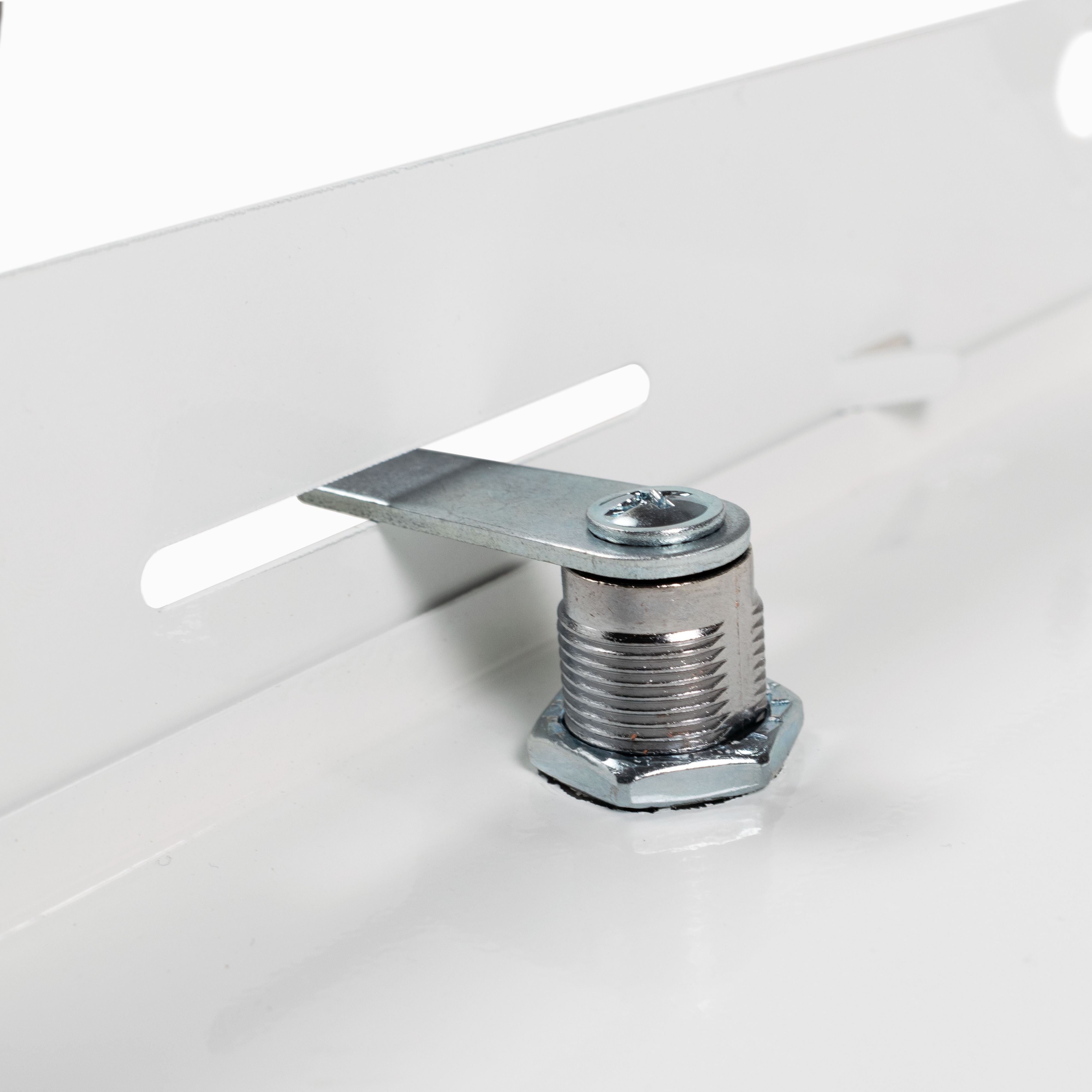 Access Panel Door Metal With Lock, White 200mm x 200mm