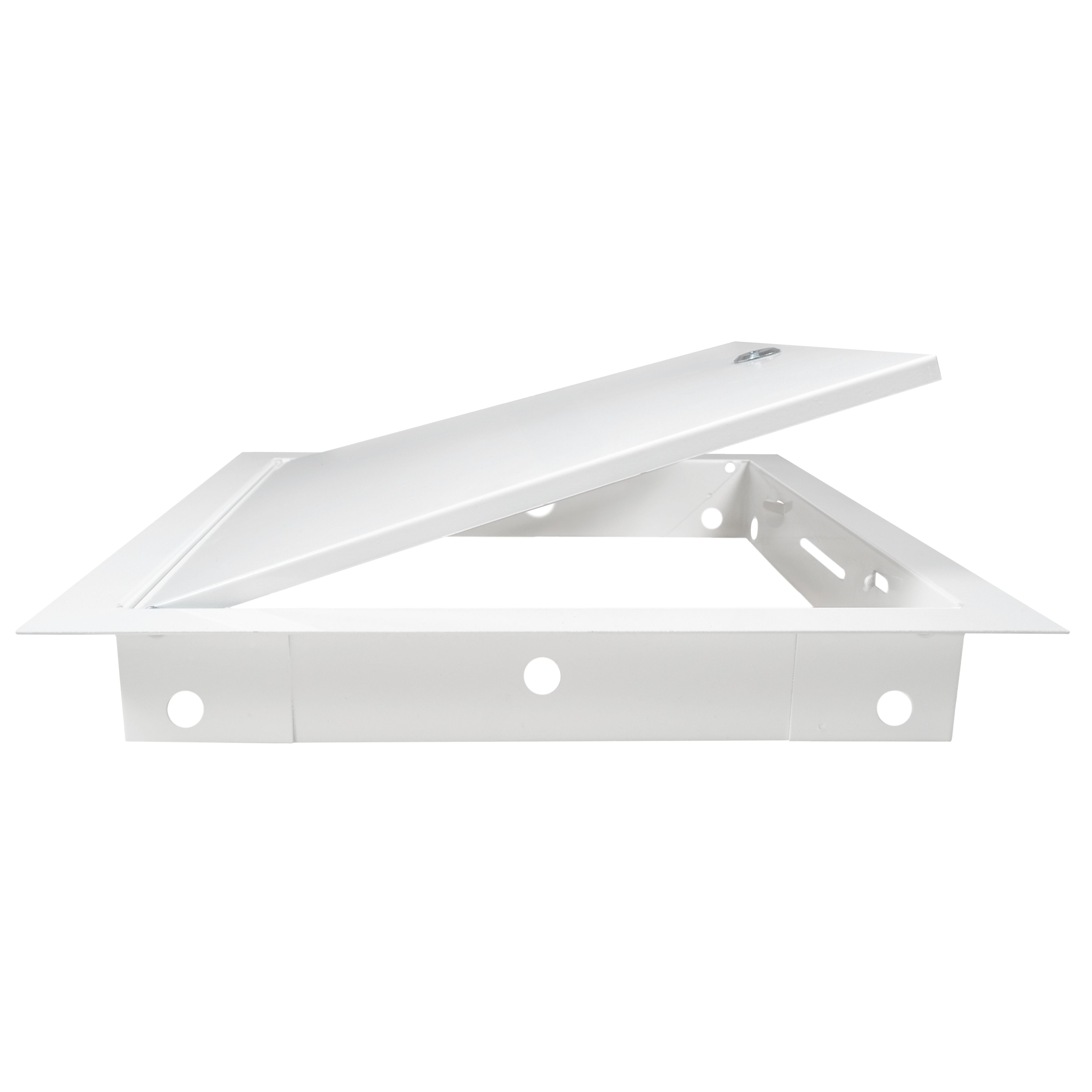 Access Panel Door Metal With Lock, White 200mm x 200mm