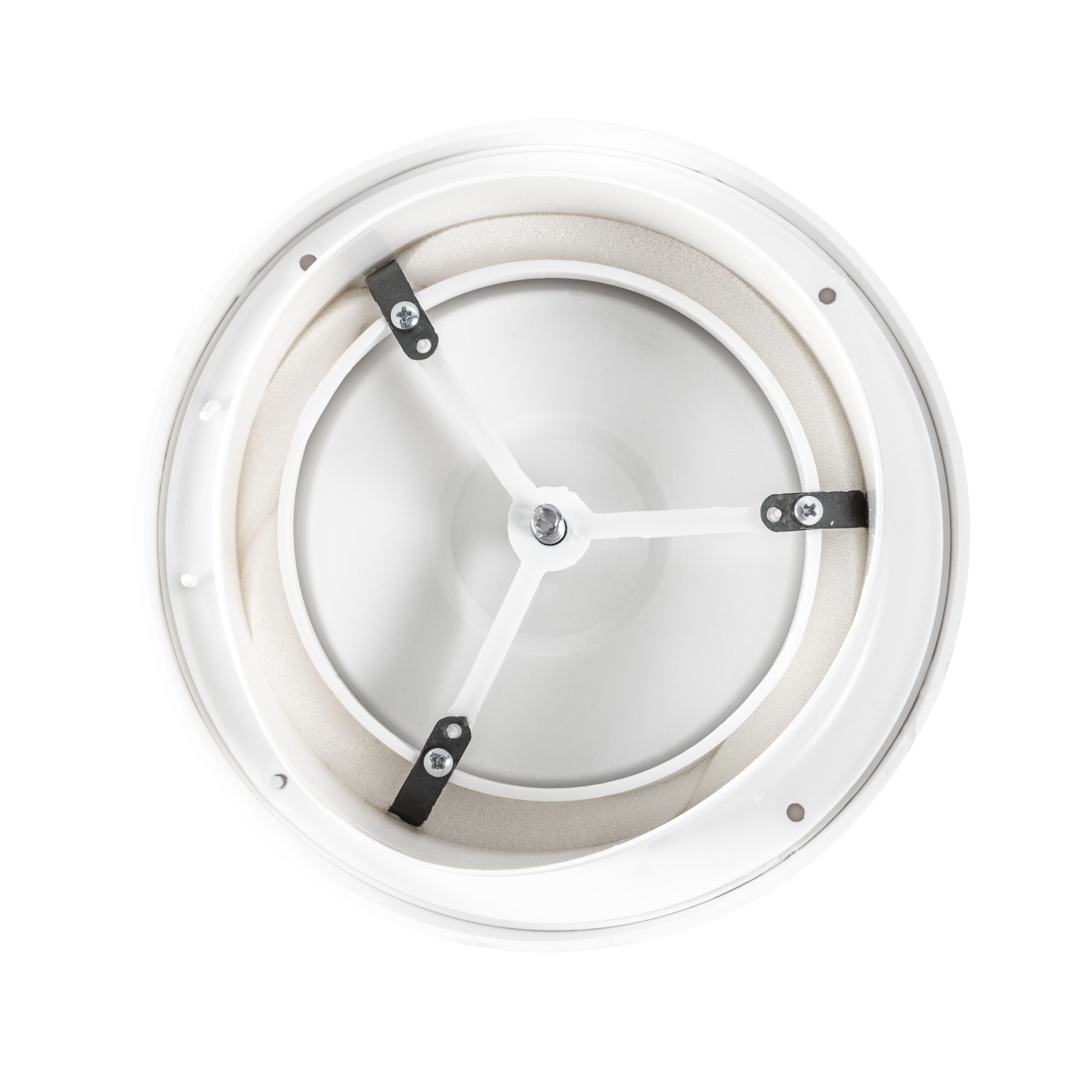 White ABS Extract Ceiling Valve 150mm