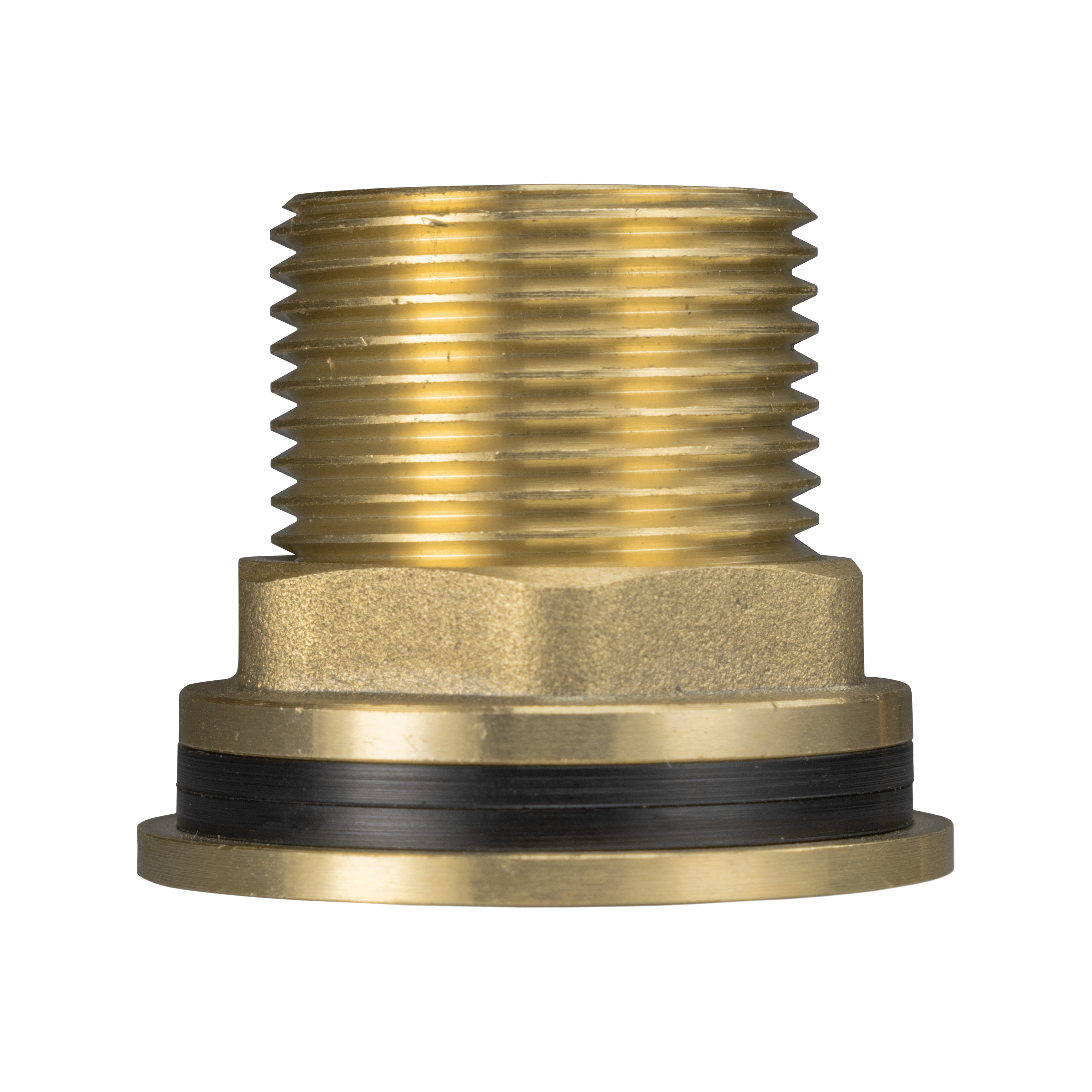 Water Butt Brass Kit 3/4" with Lever Tap Hose Barb and Lever Lock and Drill Bit