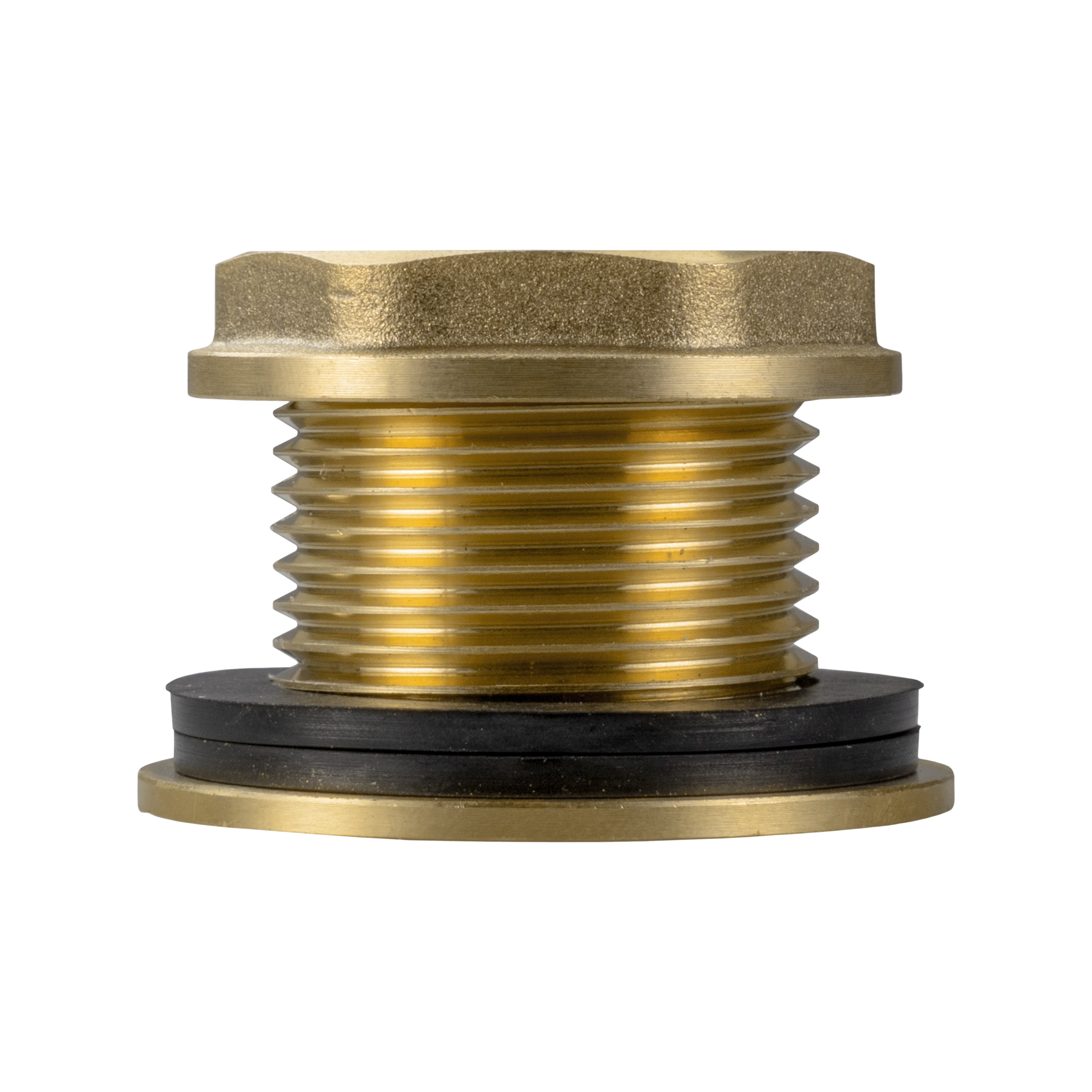 Water Butt Brass 1" BSP Male - 3/4" BSP Female