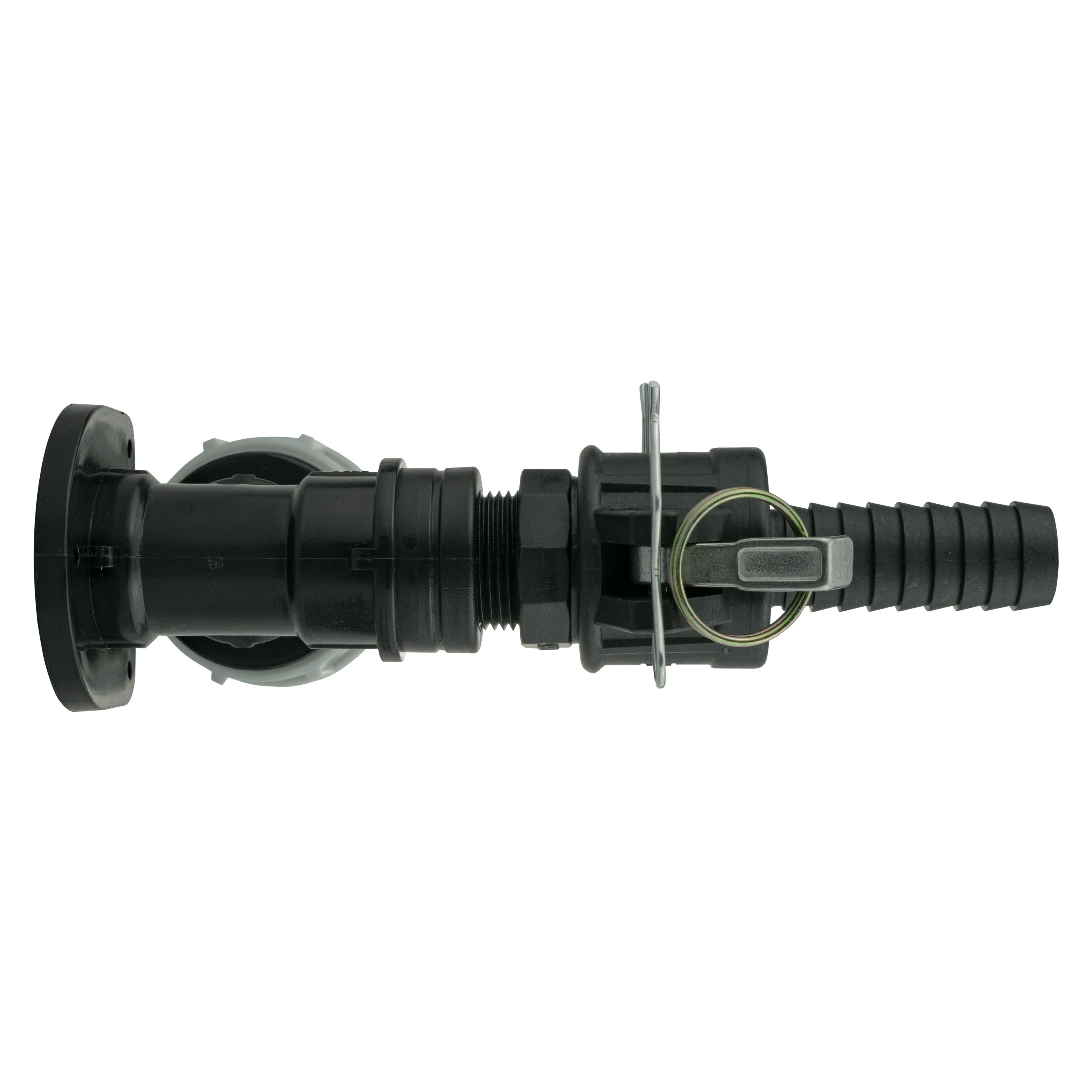 Wall Flange Kit 32mm MDPE + 3/4" Camlock Type F+C