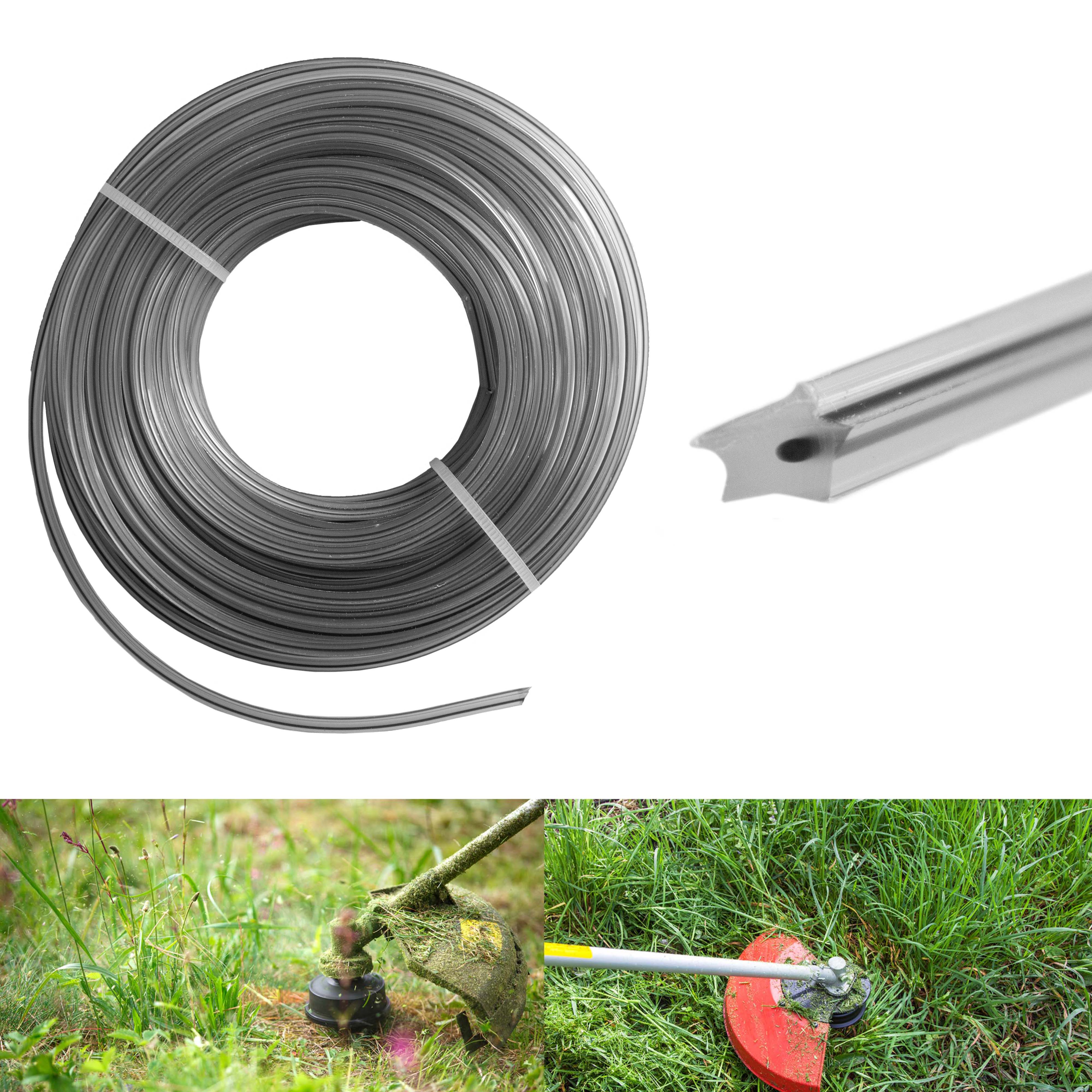 Strimmer Line Dual Black Star 3mm x 15m