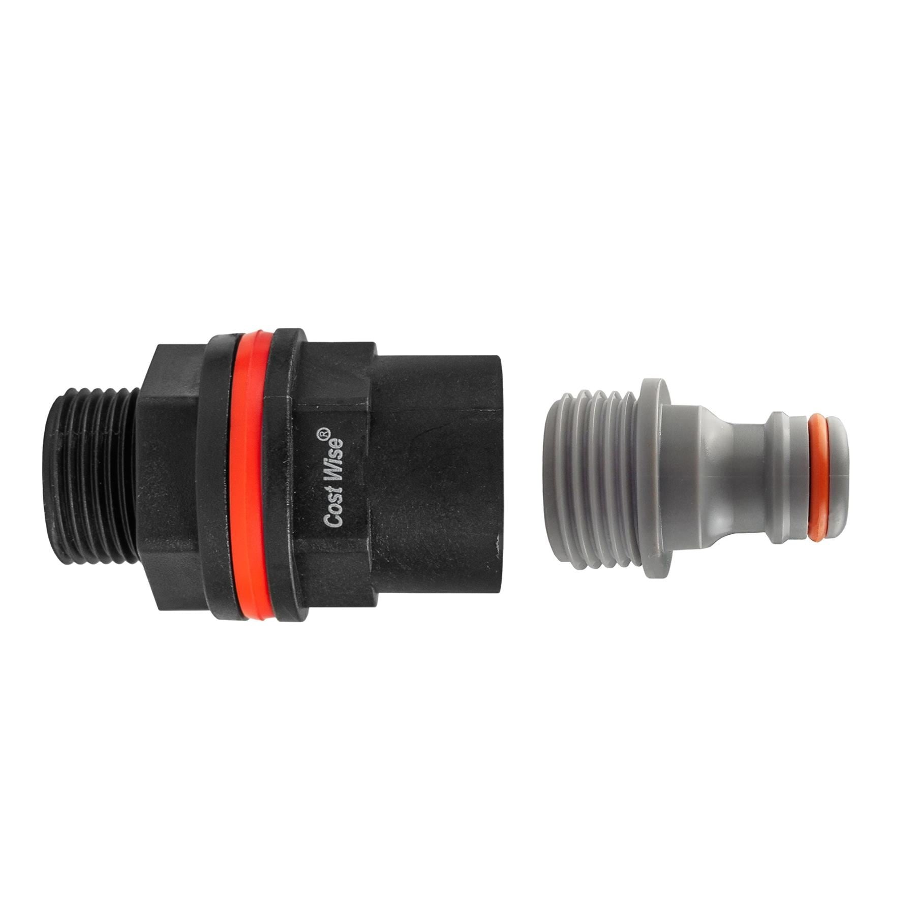 Water Butt Kit ¾” BSPM-F with Male Quick Connector
