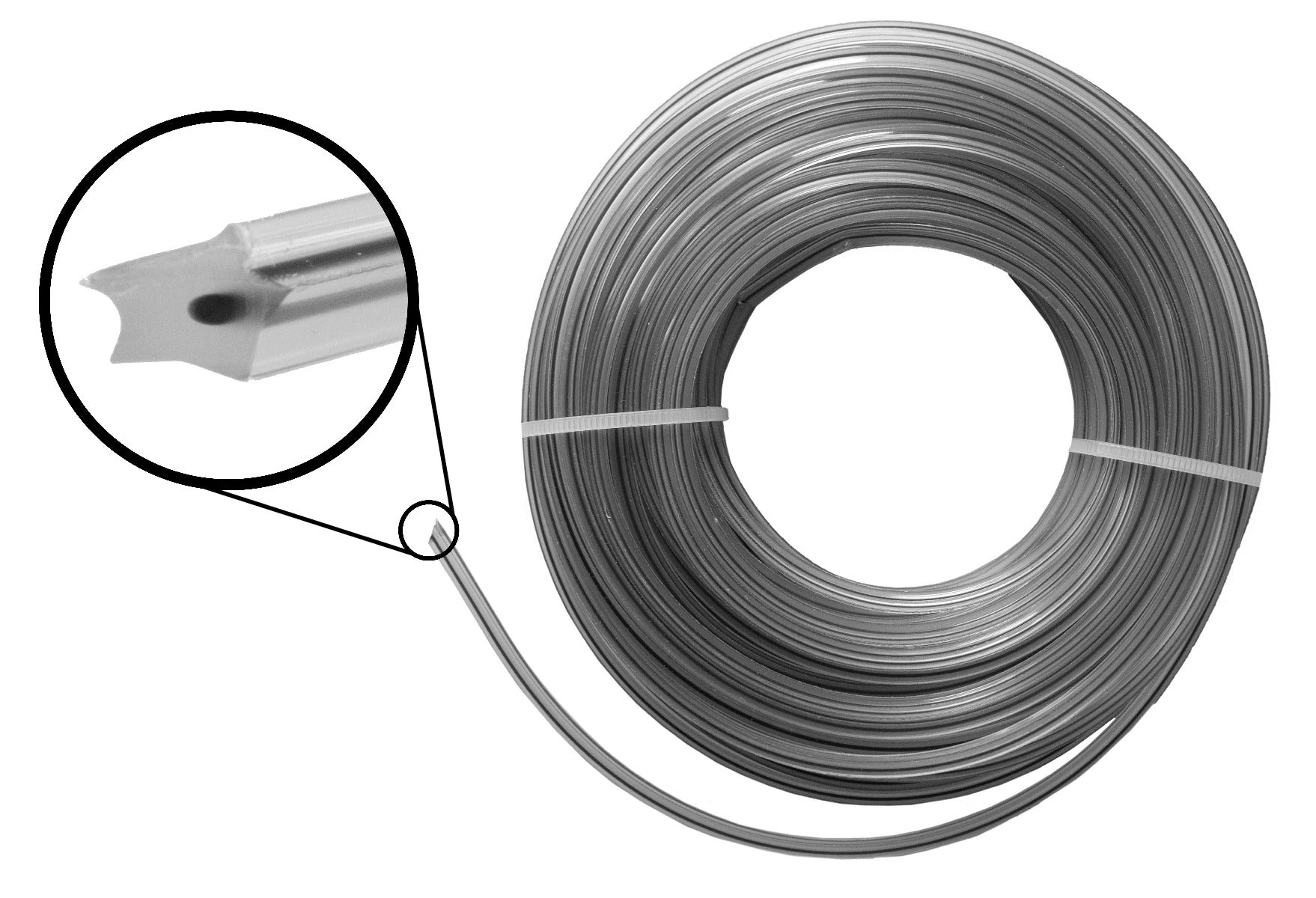 Strimmer Line Dual Black Star 2.7mm x 15m
