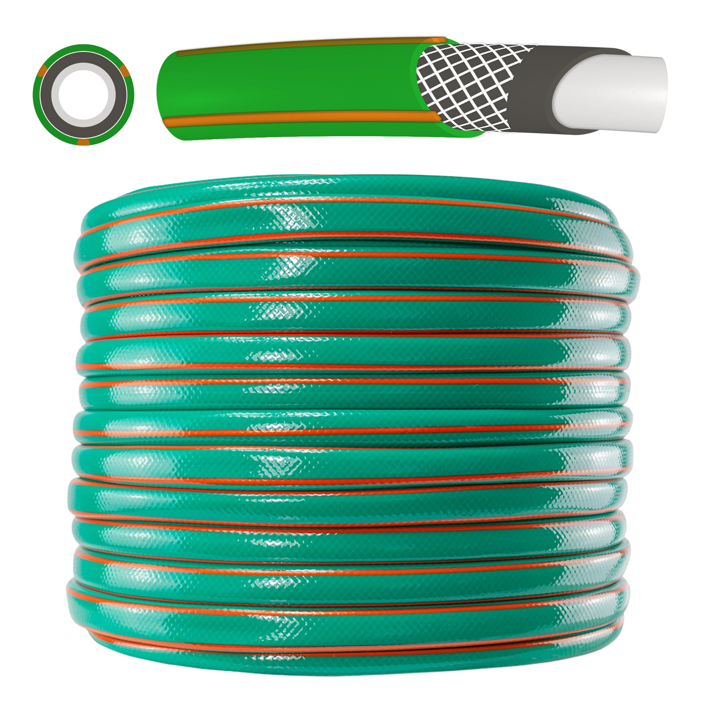 Garden Hose Economy 4-Layer 1/2" Pipe