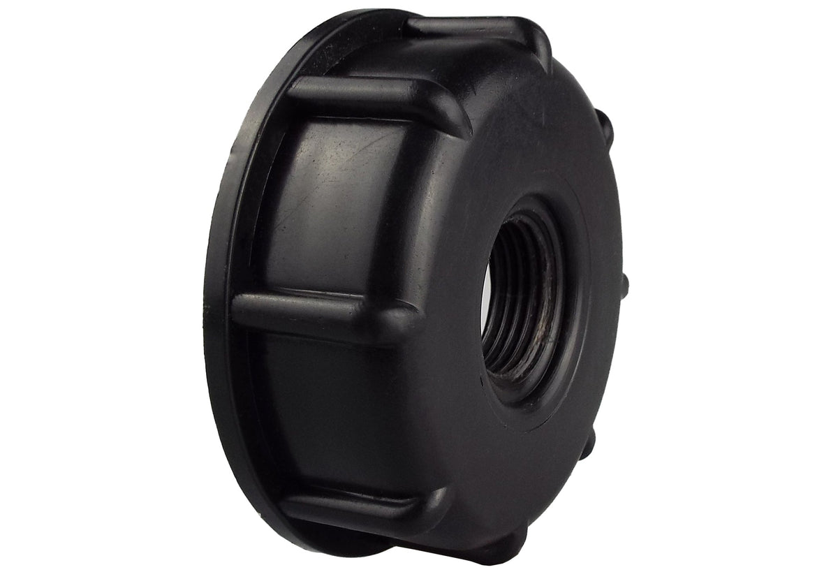 End Cap for IBC Tank with Built-in 1/2" BSPF Thread
