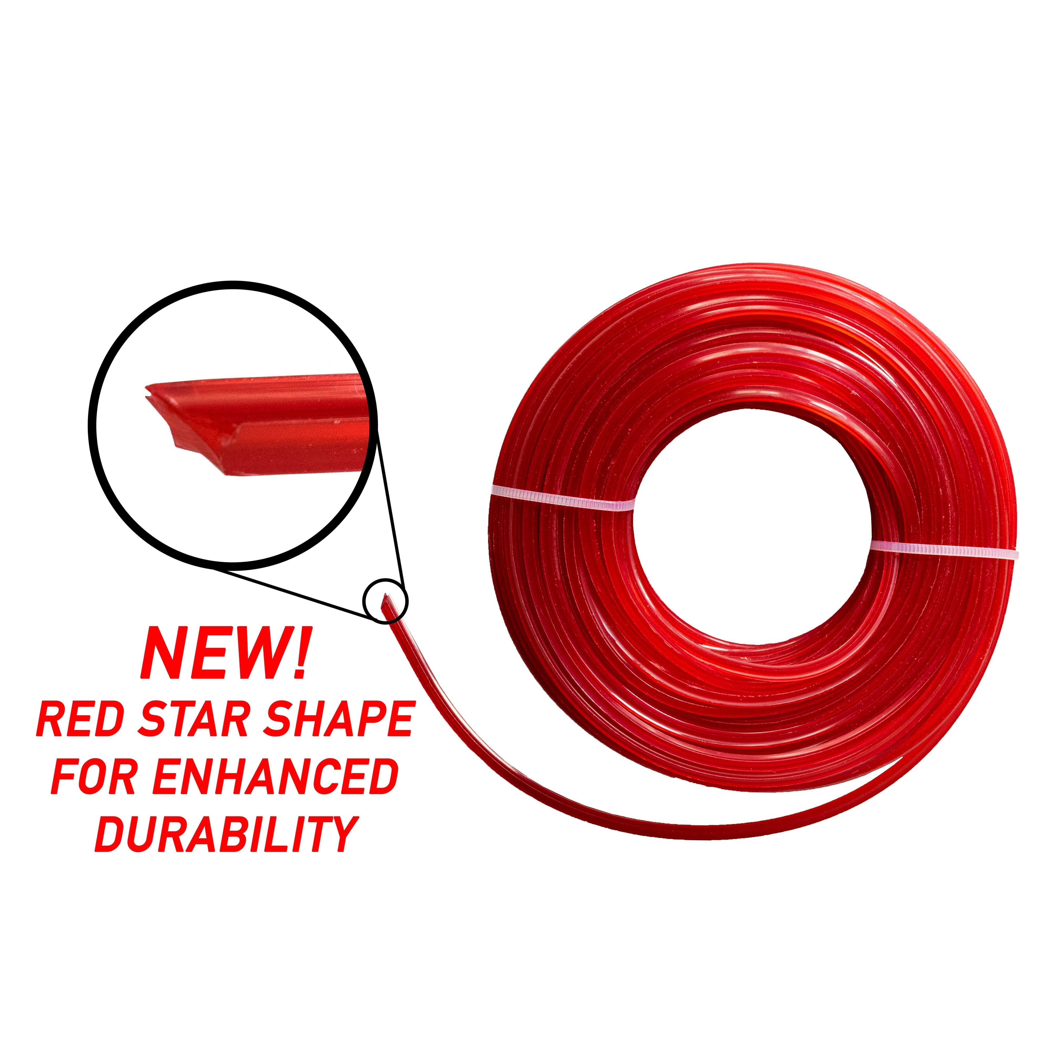 Strimmer Line Red Star 2.4mm x 15m