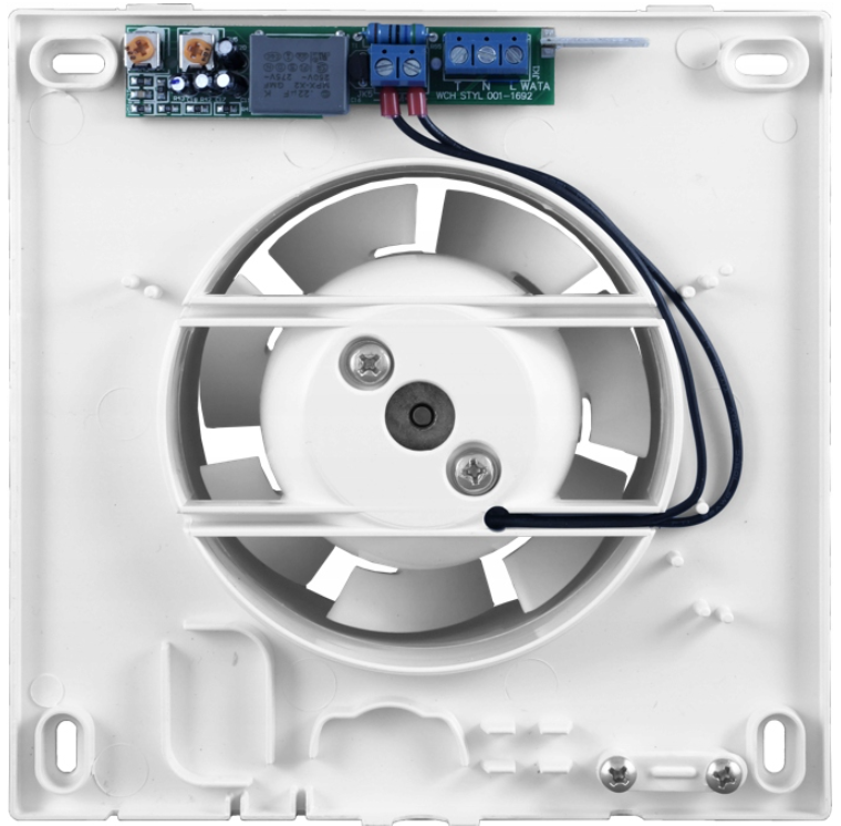 Rico Bathroom Fan 100mm Model with a Pull-Cord Switch