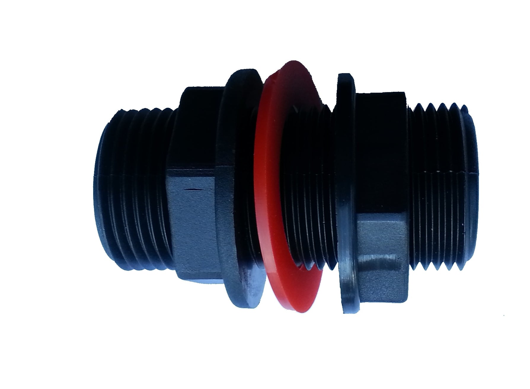 Tank Connector with Washer 3/4" BSPM and Drill Bit