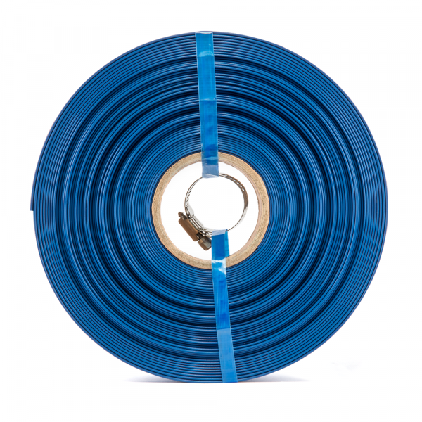 Lay Flat 1" Aqua Hose with Clip 20m