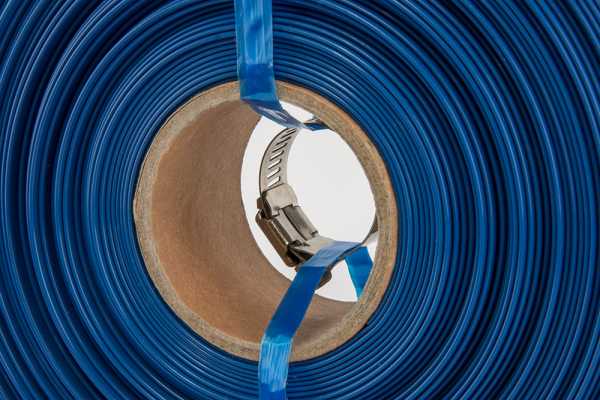 Lay Flat 1" Aqua Hose with Clip 20m