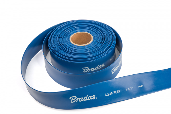 Lay Flat 1" Aqua Hose with Clip 20m